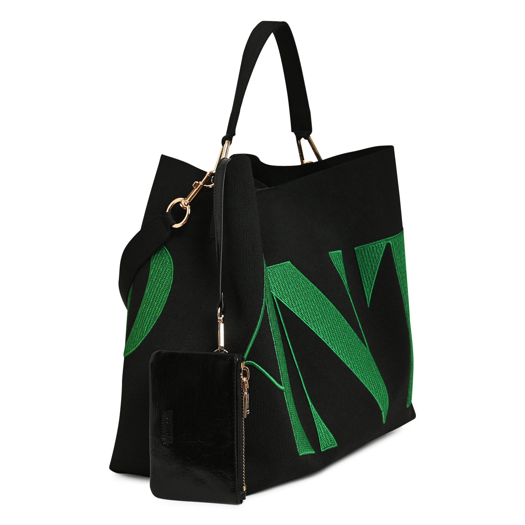 Sac shopping imprimé ESSENTIEL ANTWERP Black
