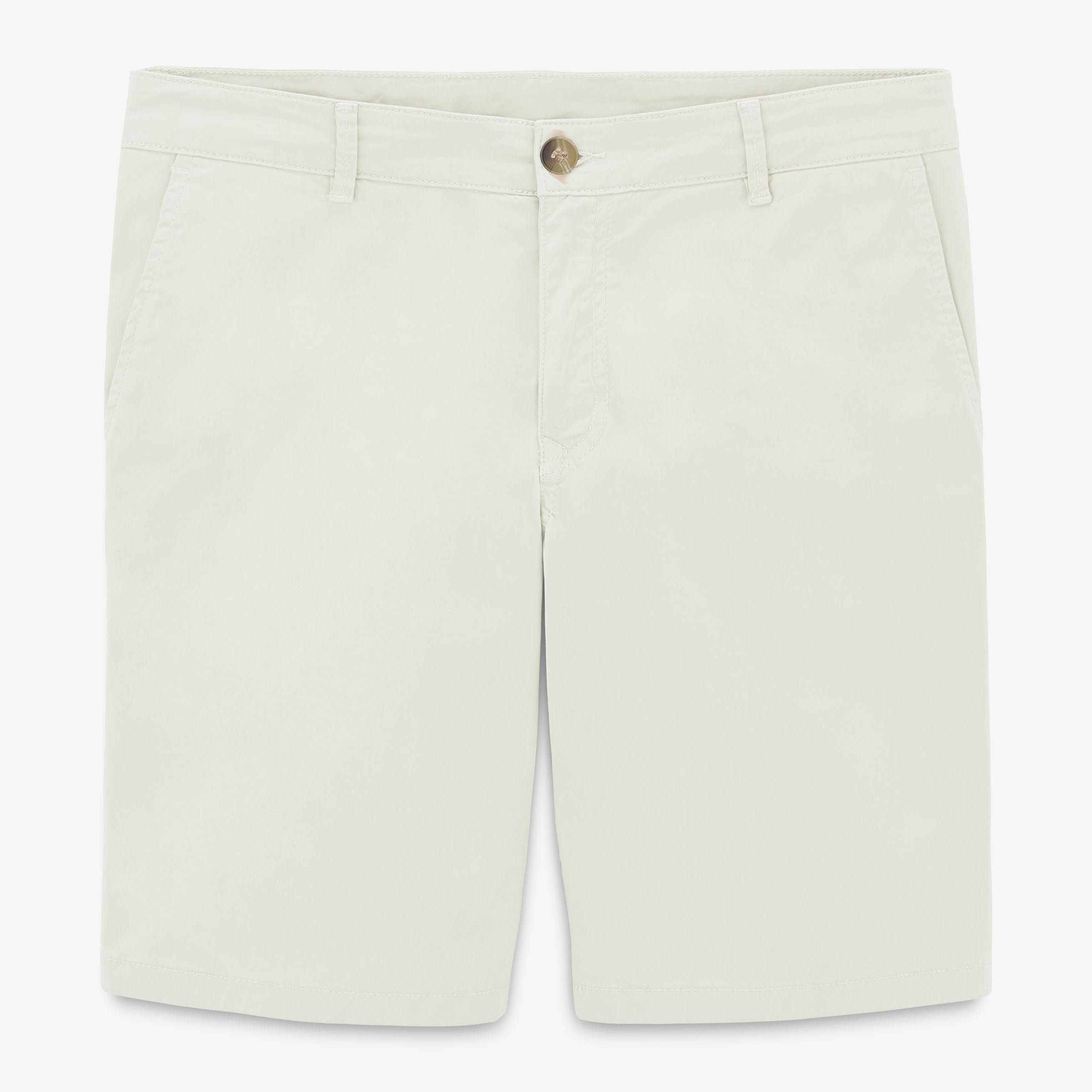 Comfort fit cotton Bermuda shorts SERGE BLANCO Beige