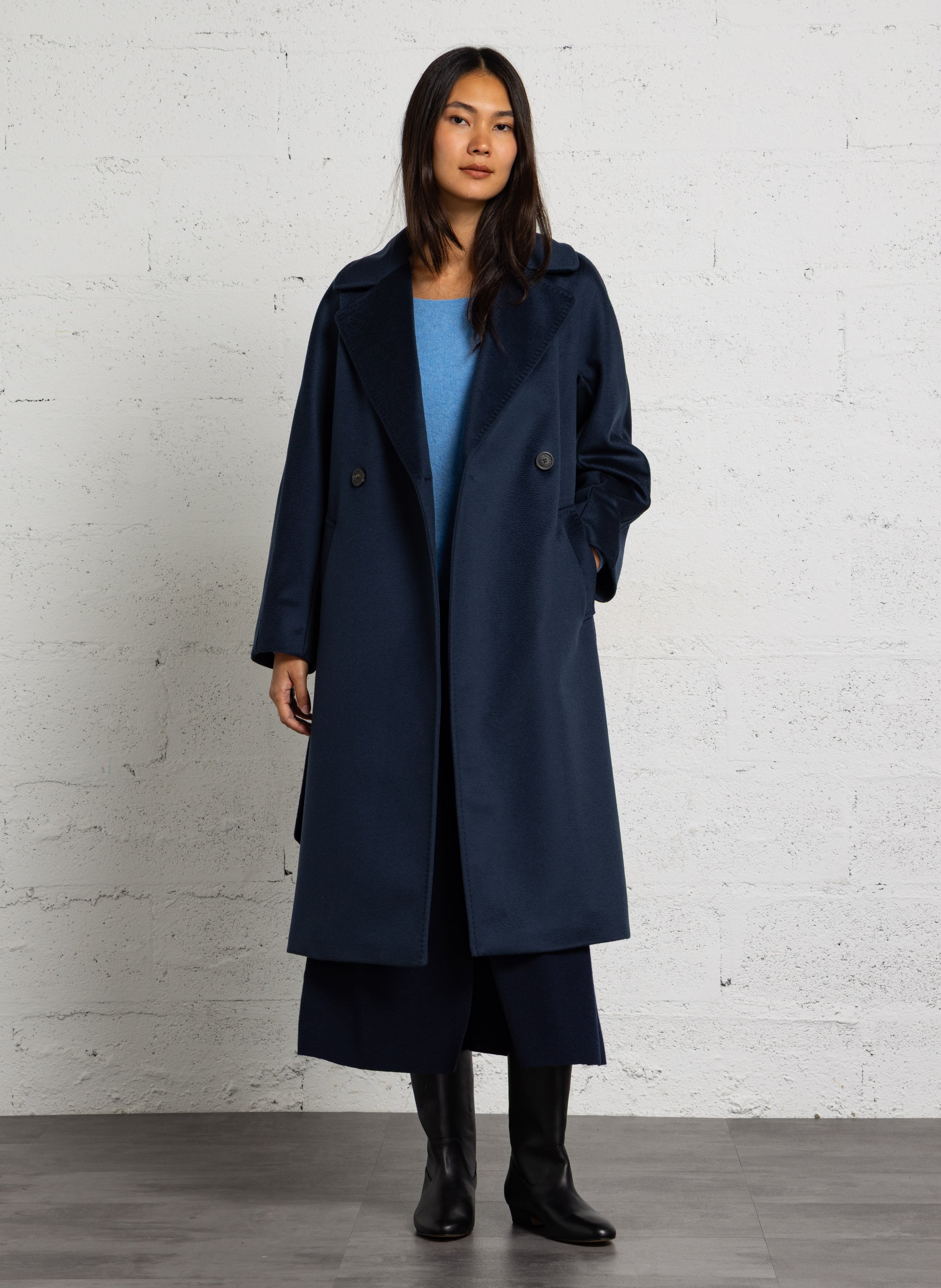 Wollmantel MAX MARA WEEK END Blau