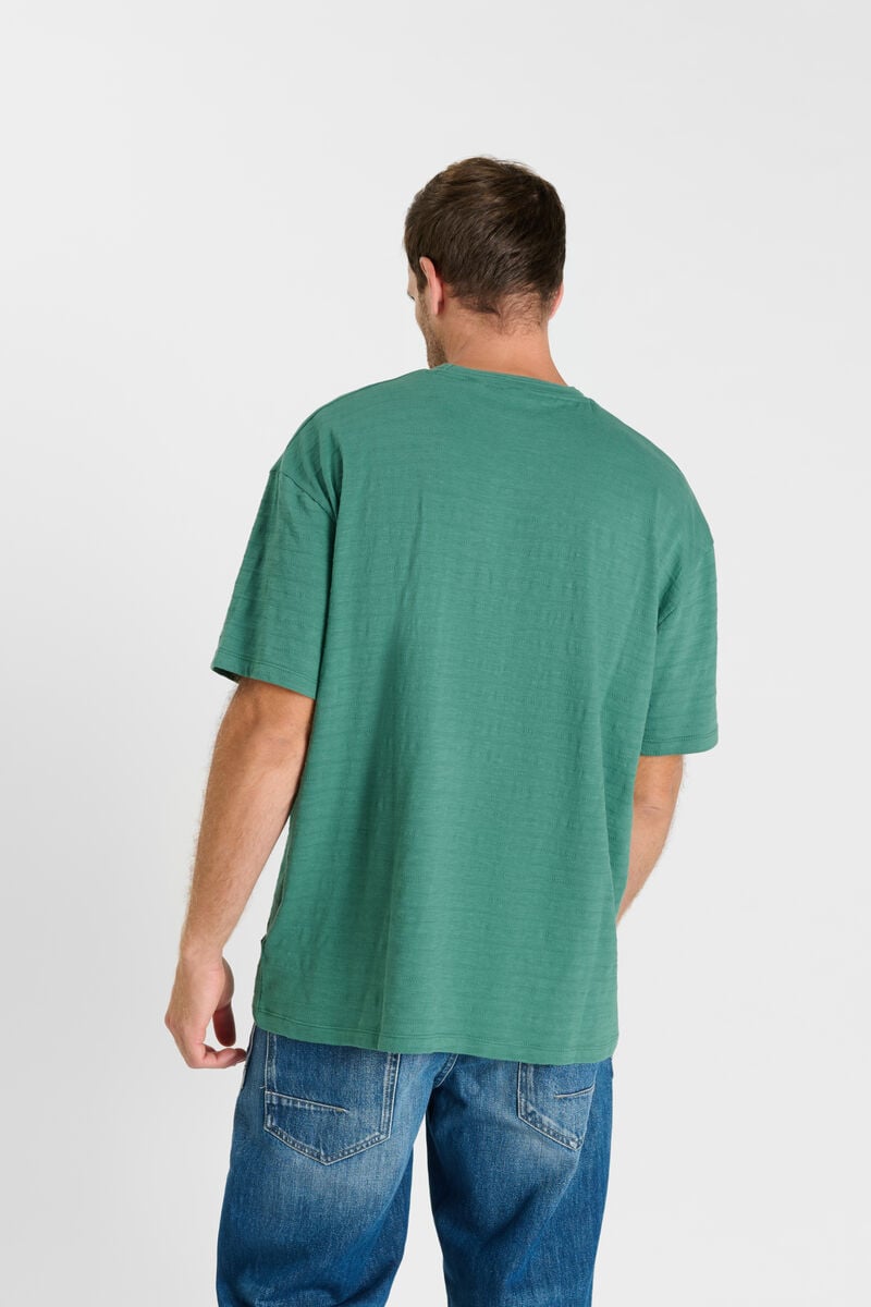 Round-neck T-shirt LE TEMPS DES CERISES Green