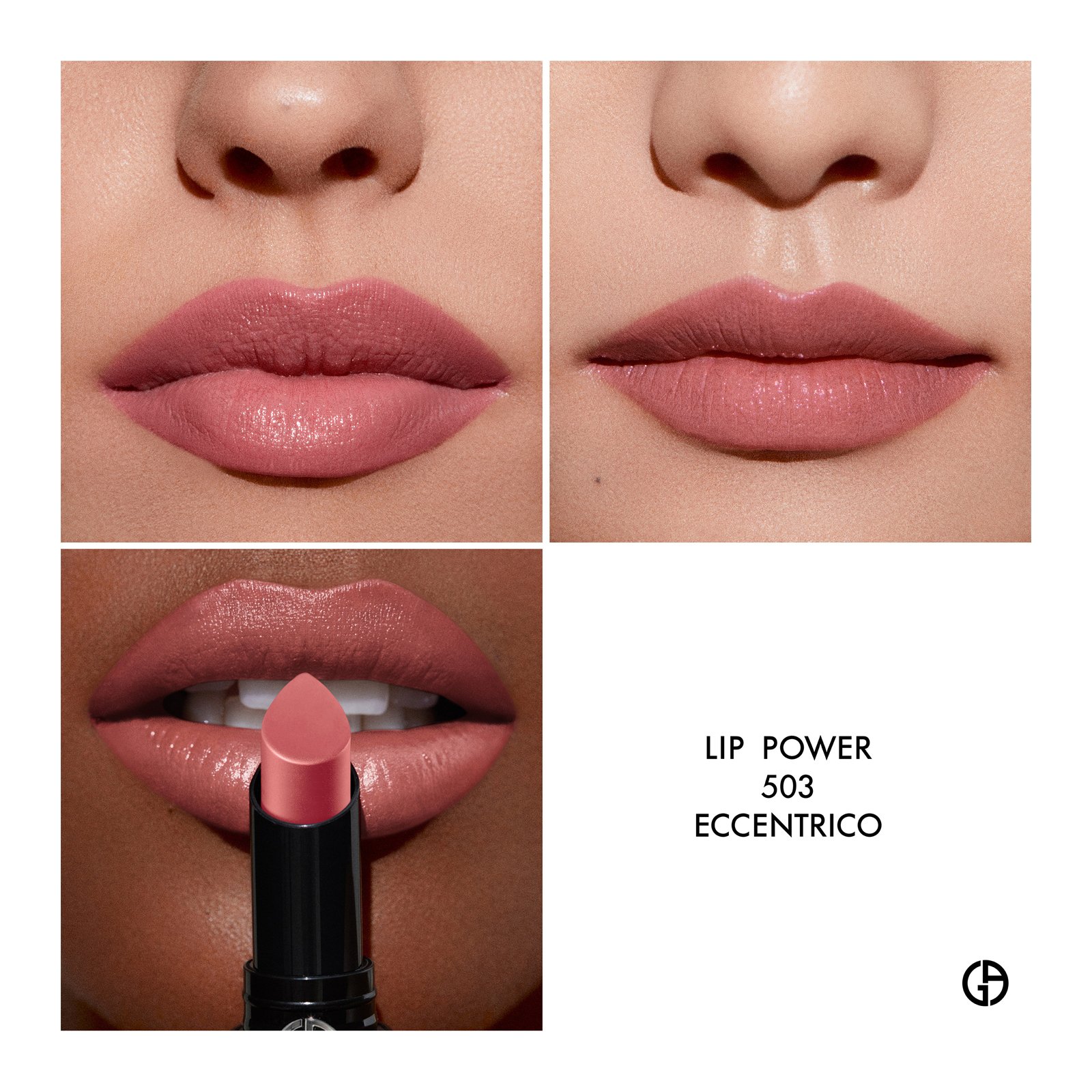 Lip Power - Lippenstift ARMANI 503 eccentrico