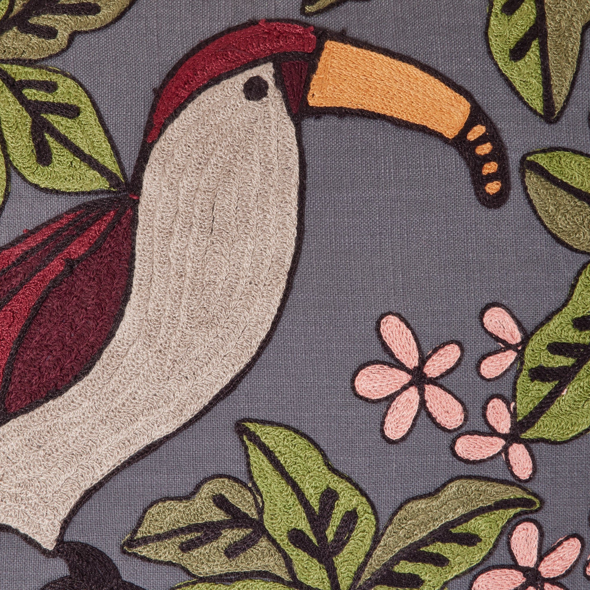 Housse de coussin MADURA Gris