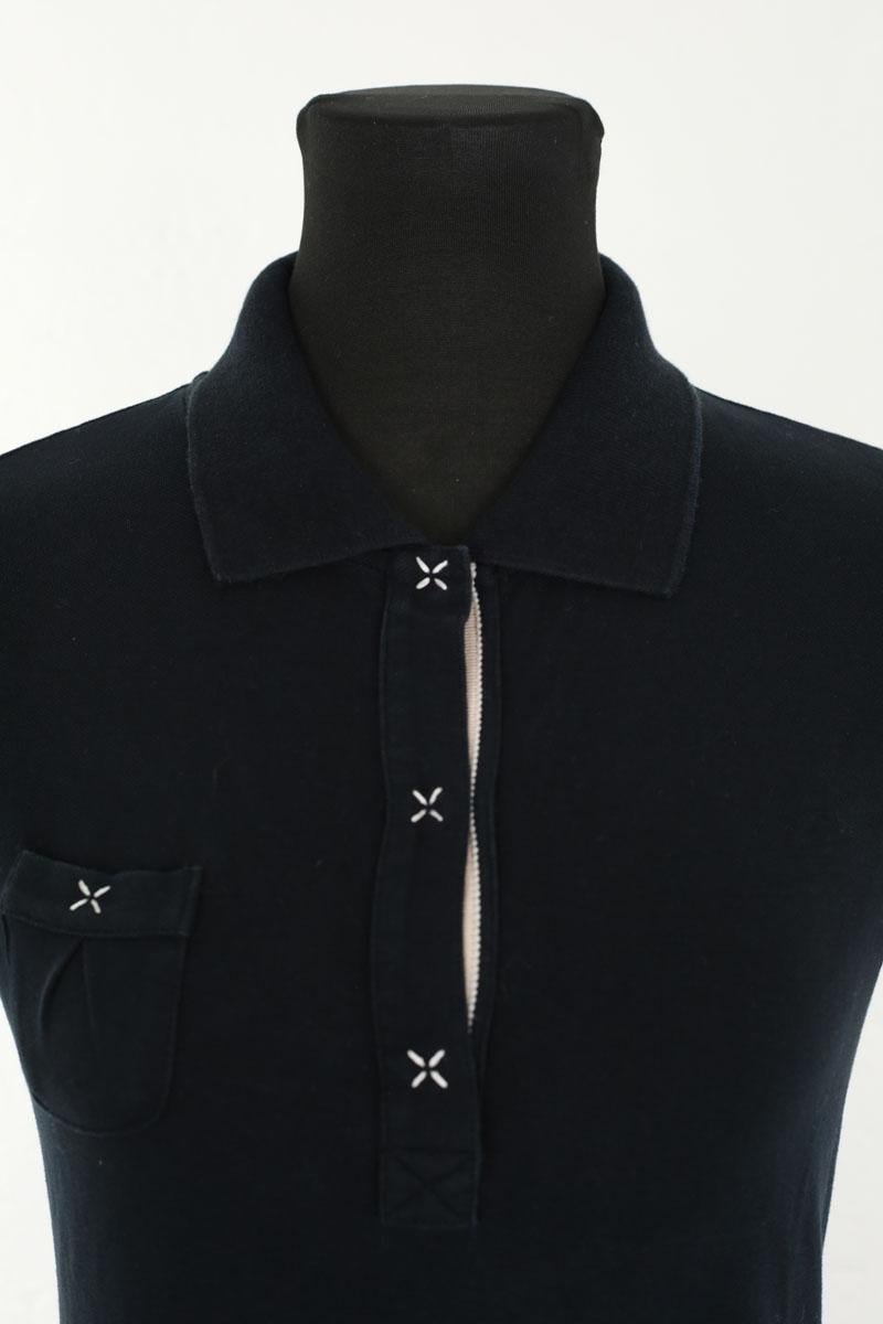 Cotton polo PAULE KA - Seconde main Black