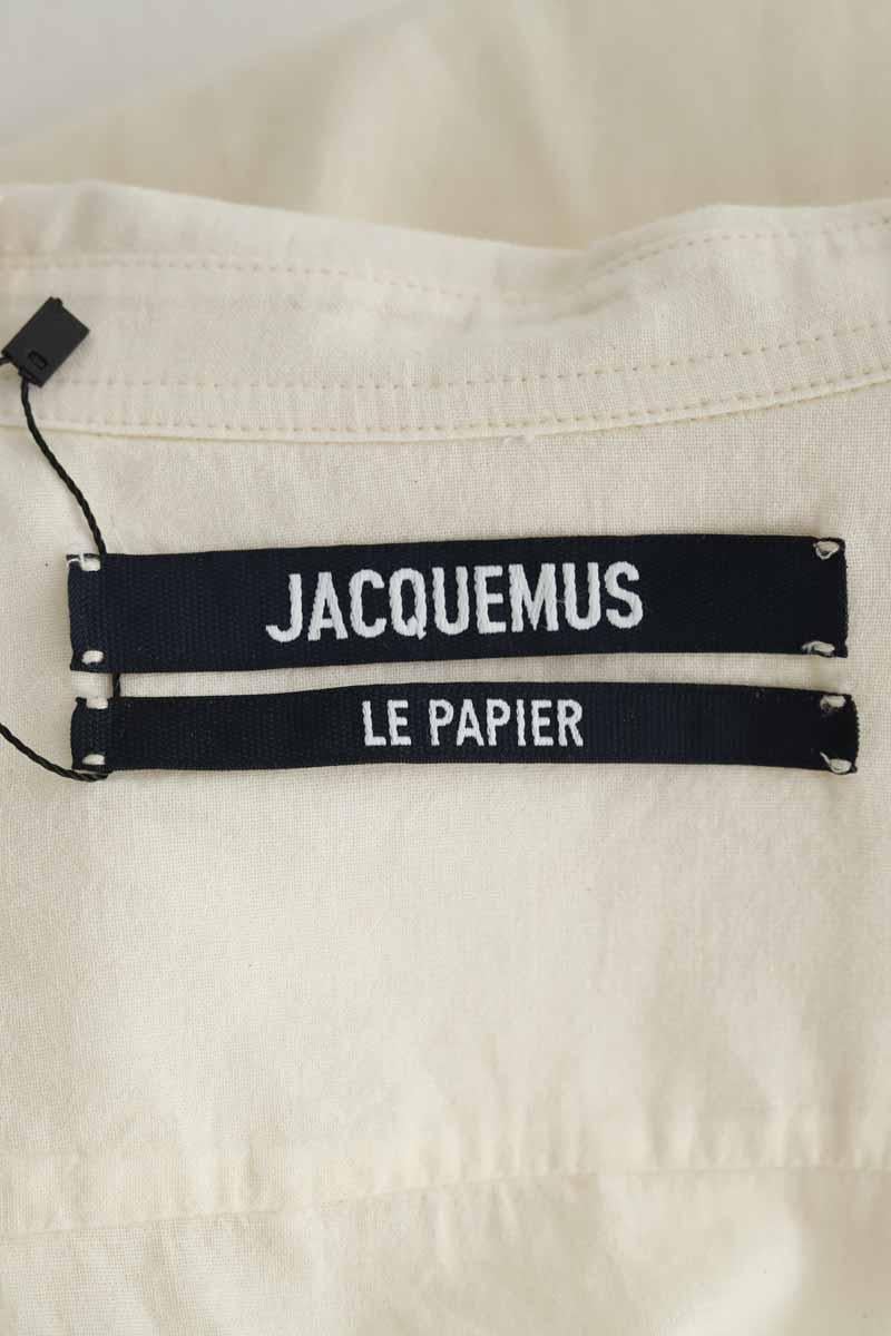 Cotton shirt JACQUEMUS- Seconde Main Beige