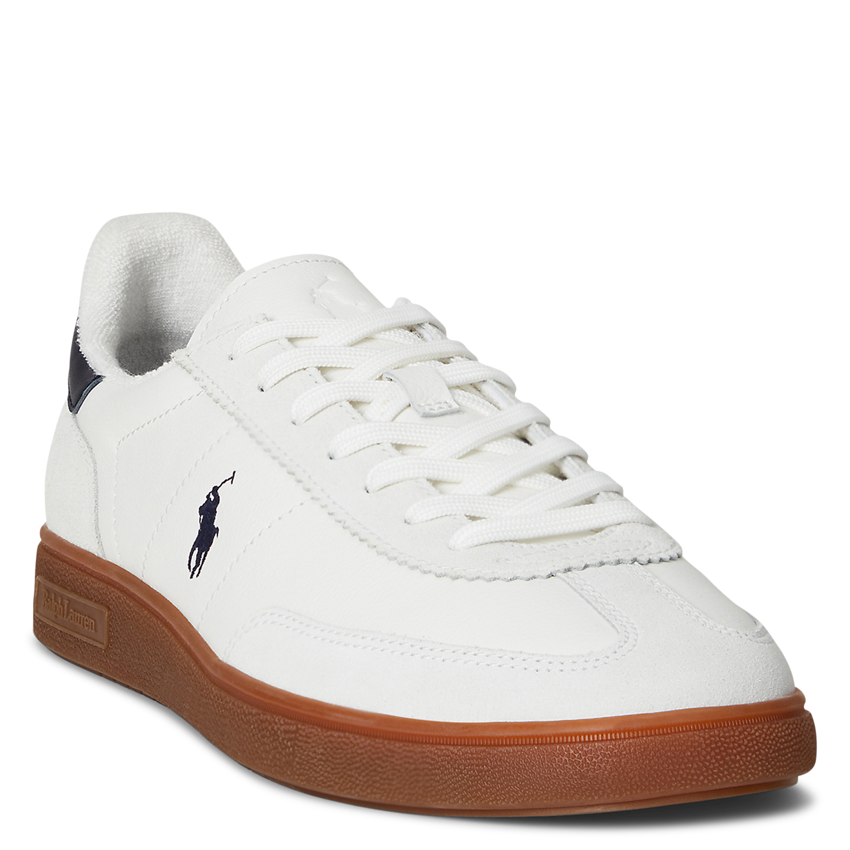 Baskets basses en cuir POLO RALPH LAUREN Blanc