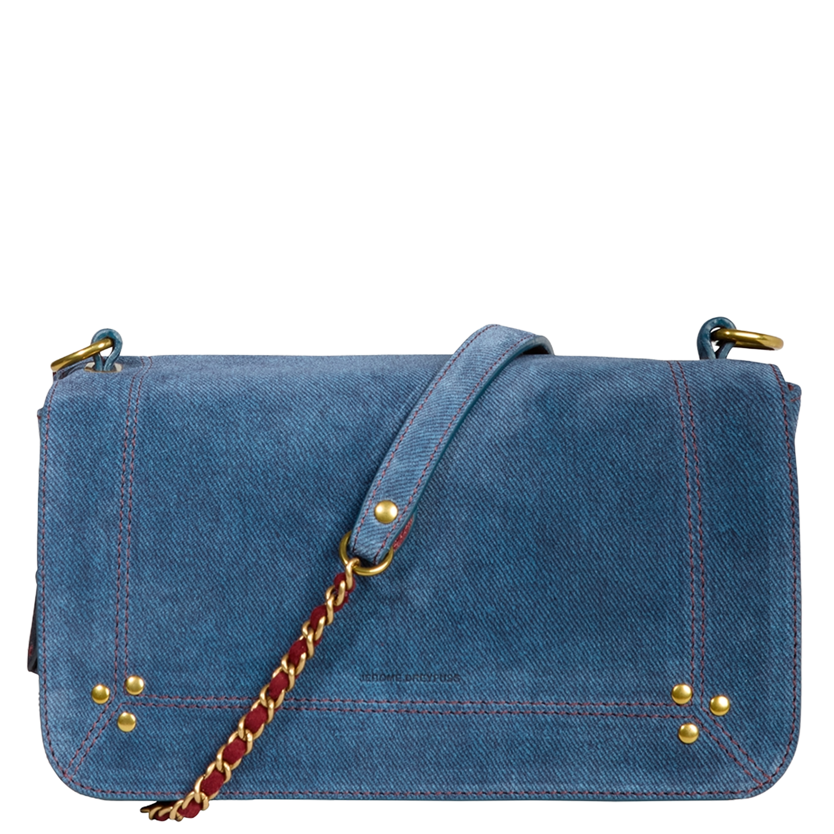 Denim shoulder bag JEROME DREYFUSS Blue