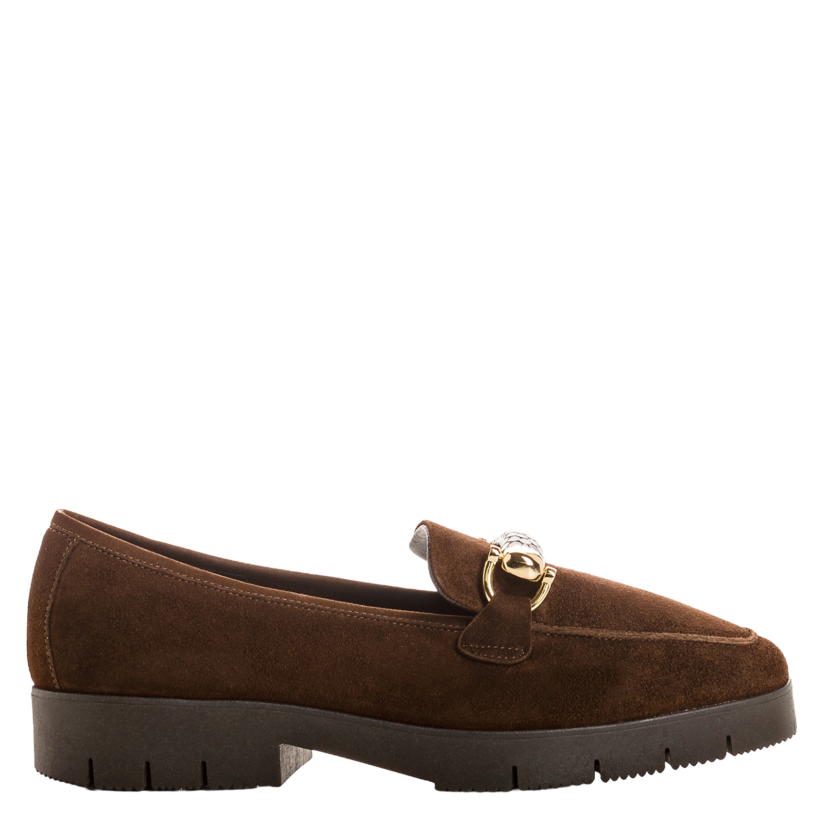 Leren loafers REQINS Bruin