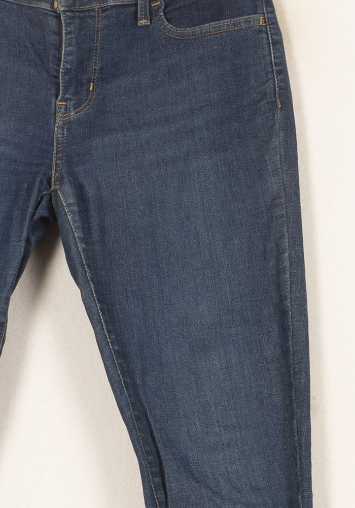 Cropped slim jeans with studs LEVI'S - Seconde main Blue