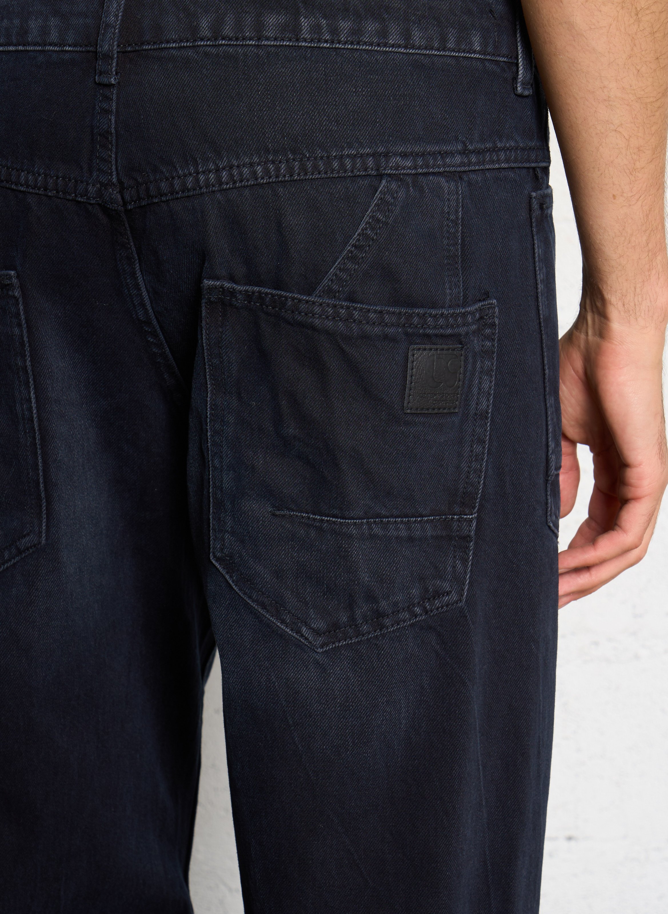 Loose cotton jeans LE TEMPS DES CERISES Blue