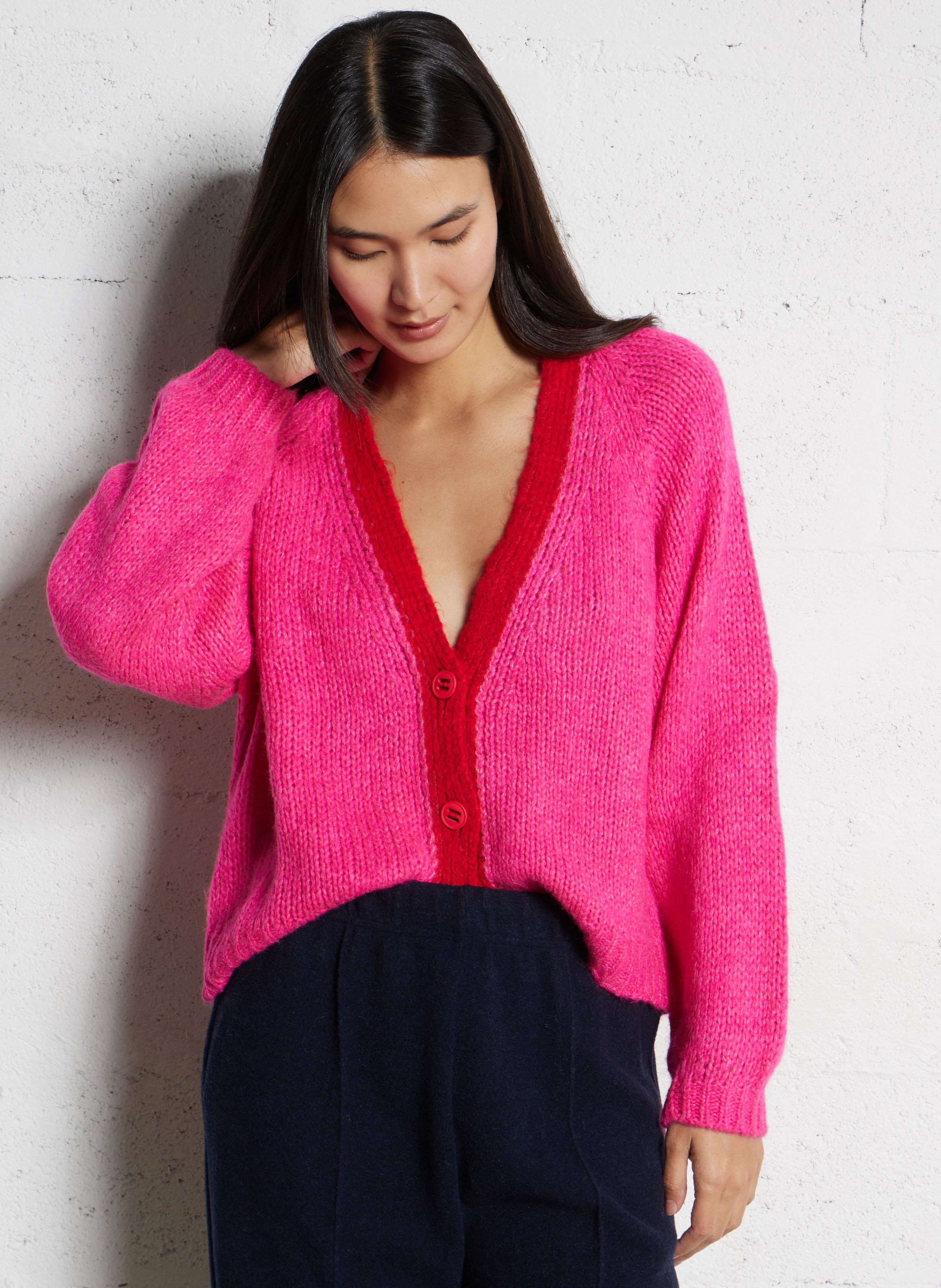 Gilet oversize col V DR BLOOM