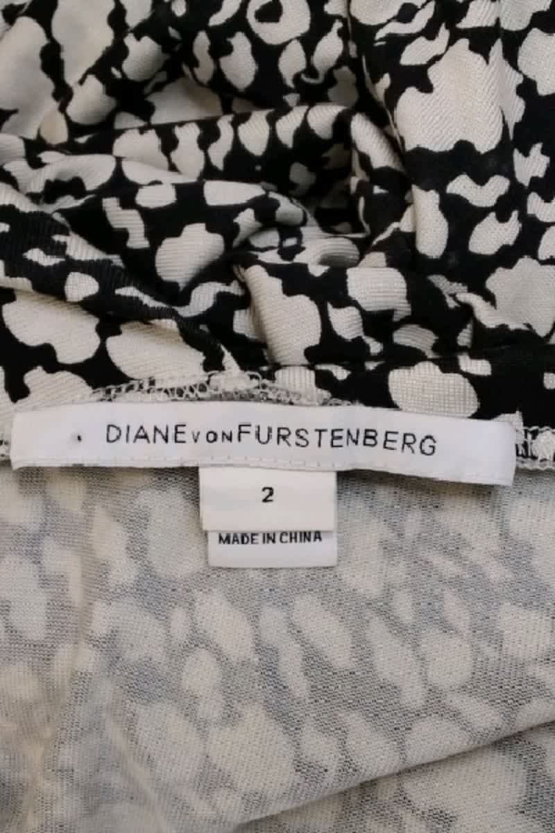 Dress DIANE VON FURSTENBERG - Seconde Main Black