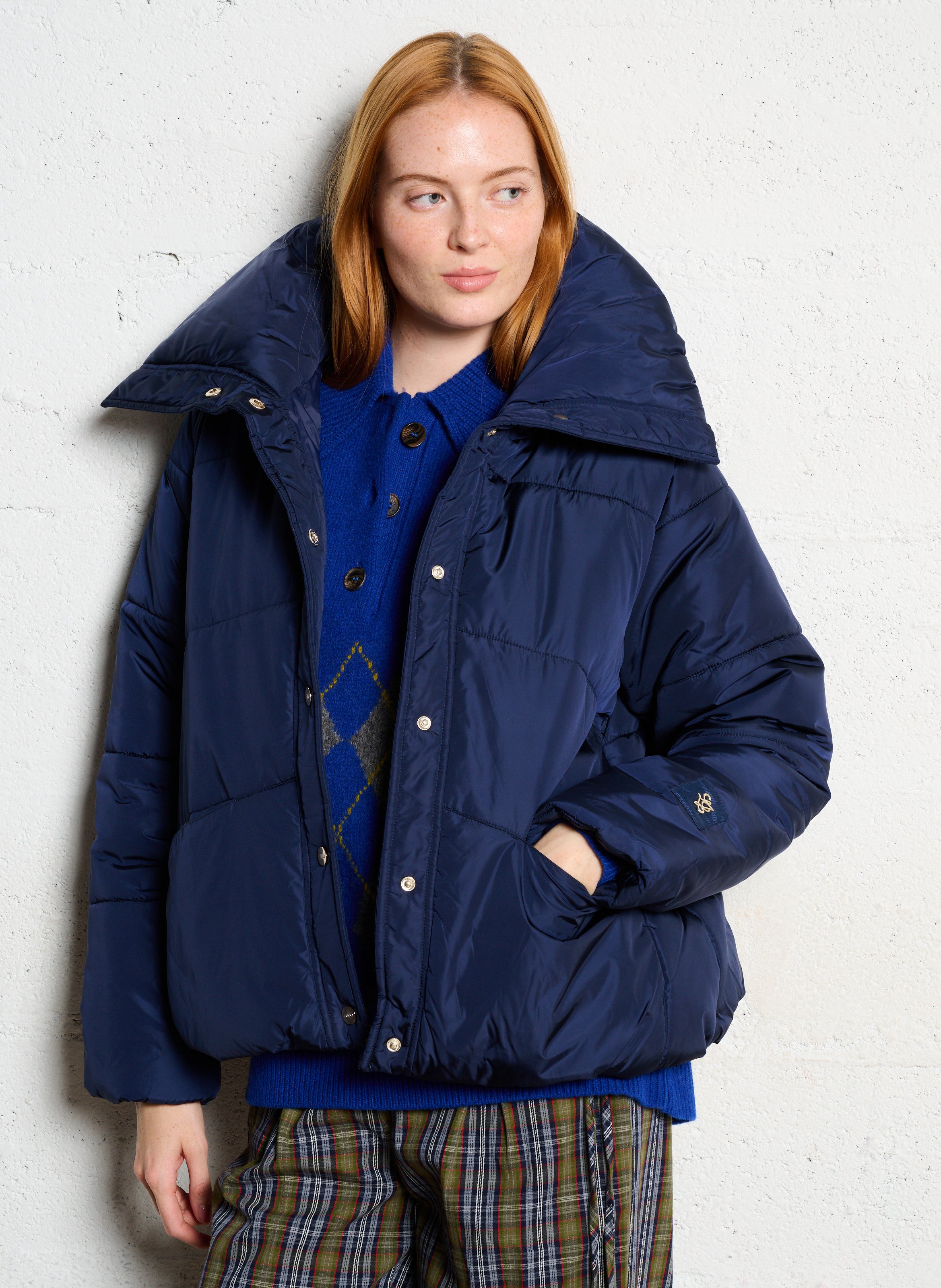 Doudoune oversize matelassée LIU JO Bleu