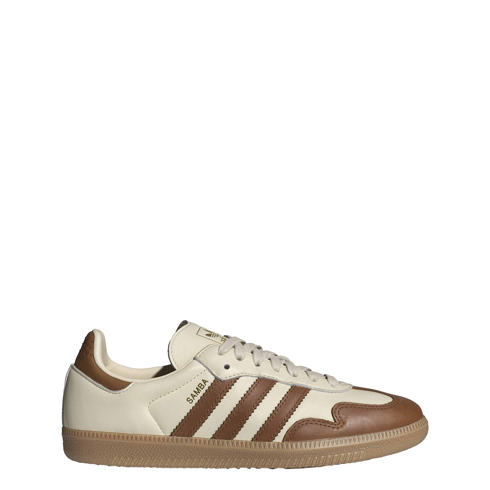 Baskets basses en cuir ADIDAS Blanc