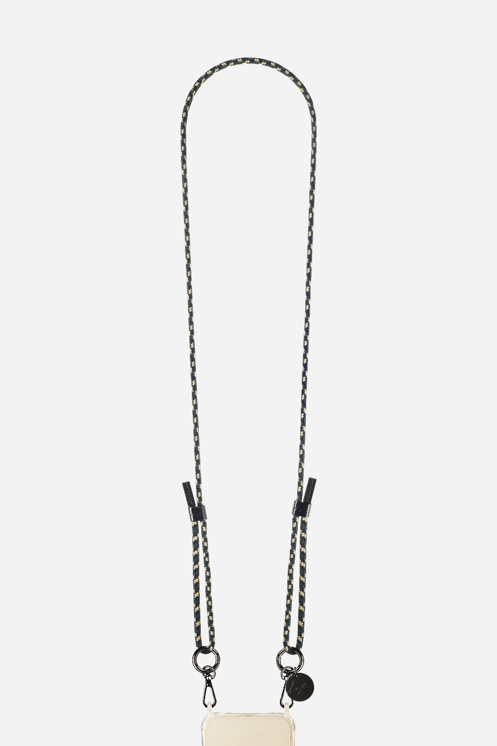 Cotton phone cord LA COQUE FRANCAISE Green