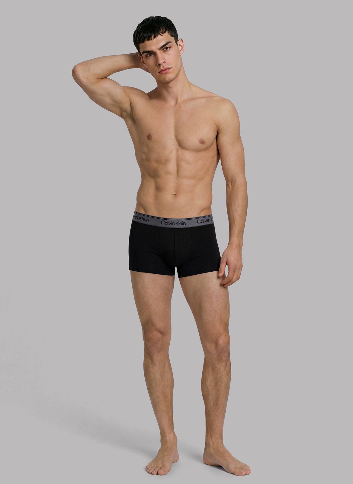 Set van 5 boxershorts met lage taille CALVIN KLEIN UNDERWEAR Zwart