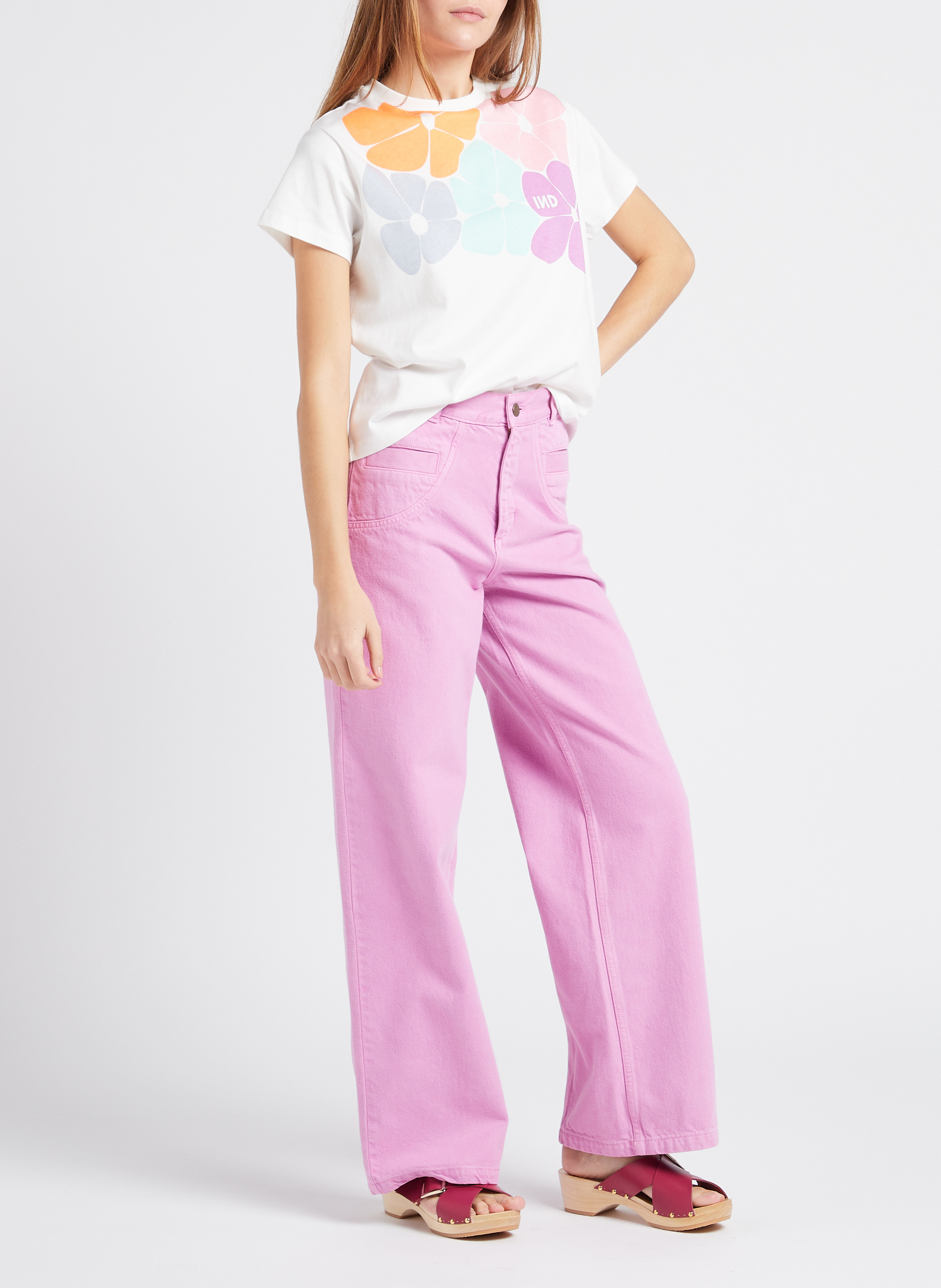 Sandalen met open hiel en gesp - Look 7