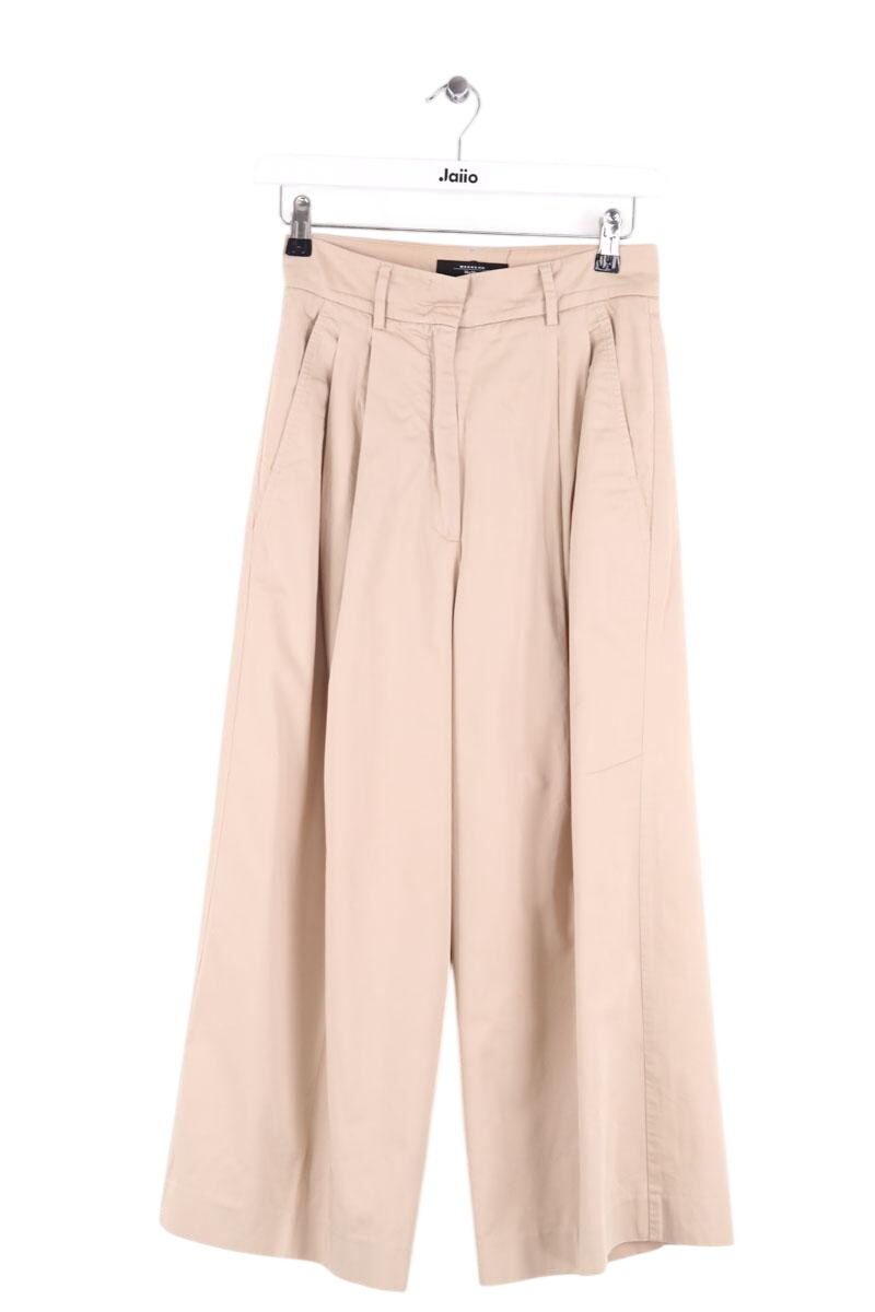 Wide trousers MAX MARA - Seconde Main Beige