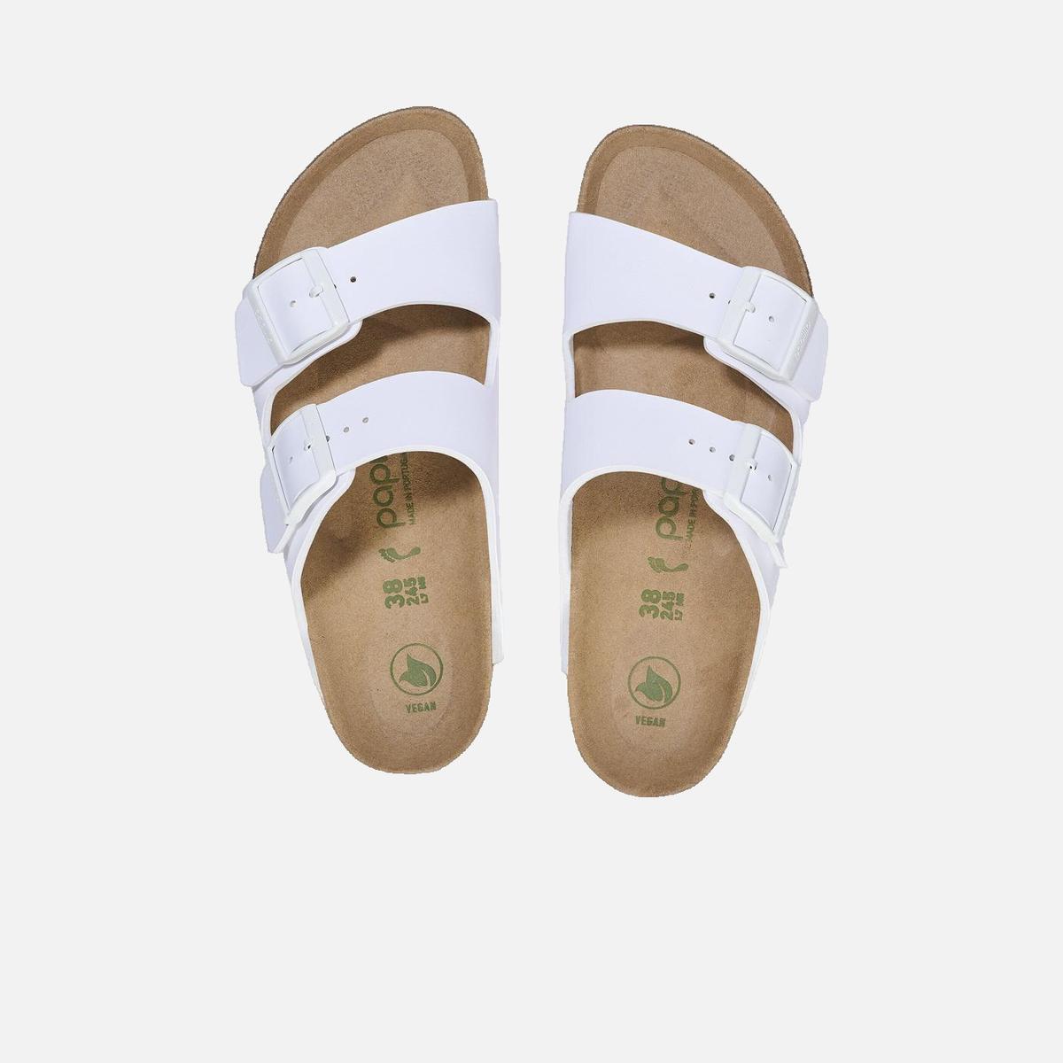 Arizona flat sandals BIRKENSTOCK White