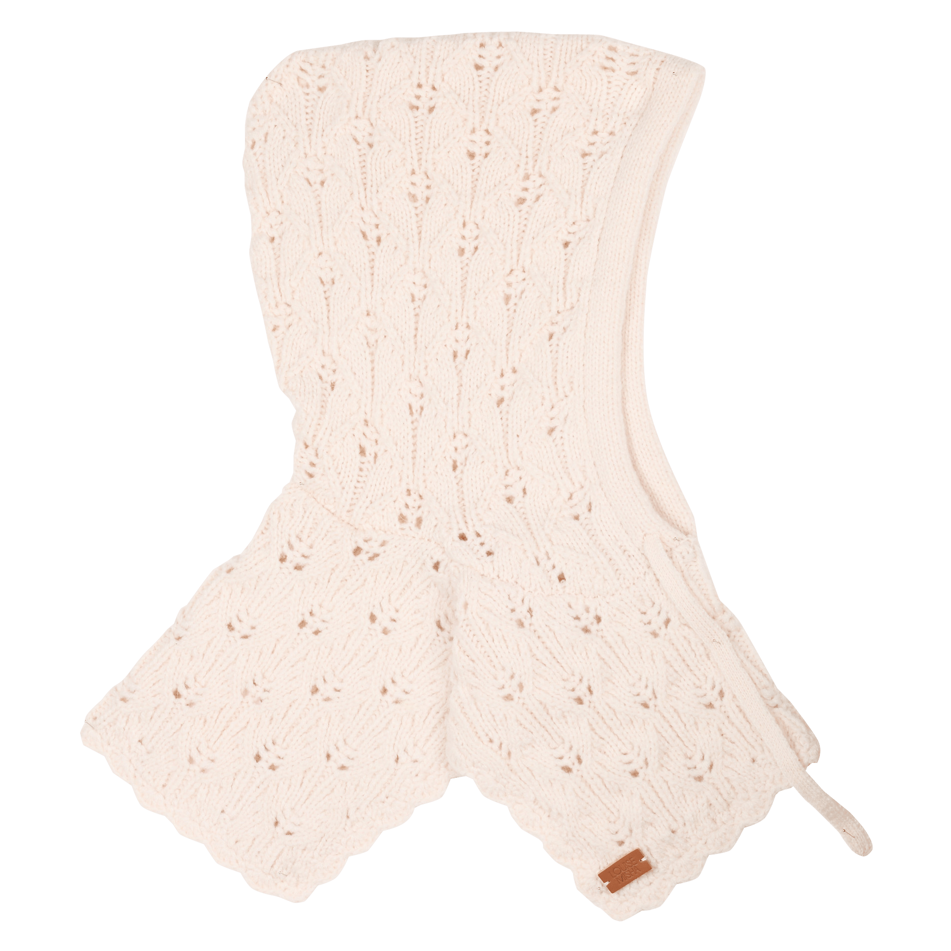 Trui met capuchon in effen breisel | Beige LOUISE MISHA Dames