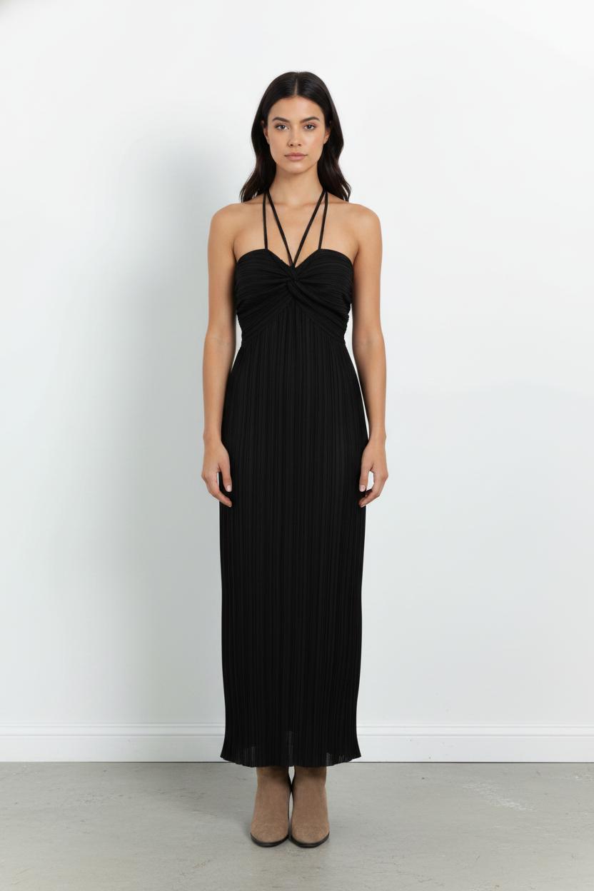 Robe longue MAISON STELLA & SUZIE - Seconde main Noir