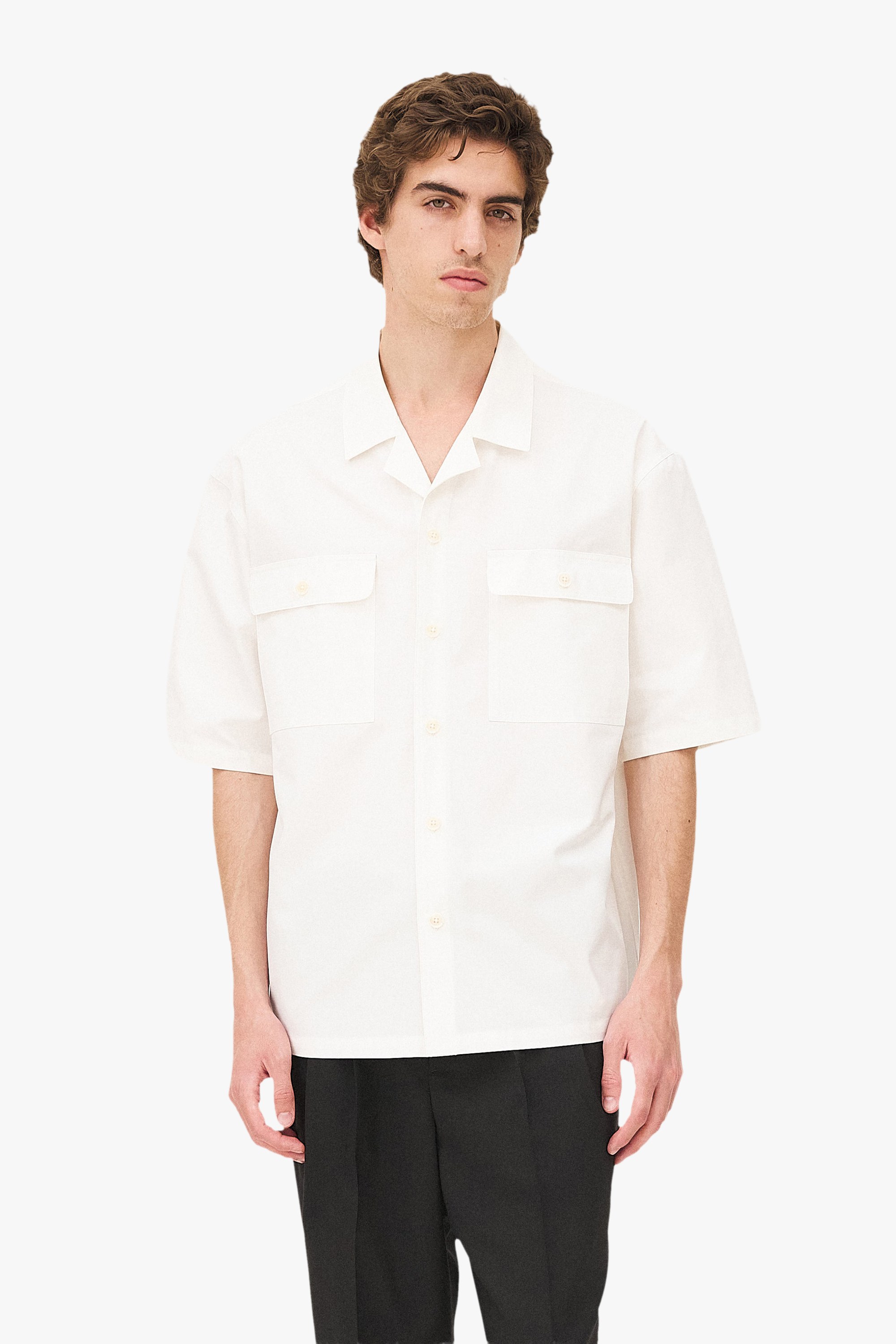 Borneo Utility Shirt Noyoco White