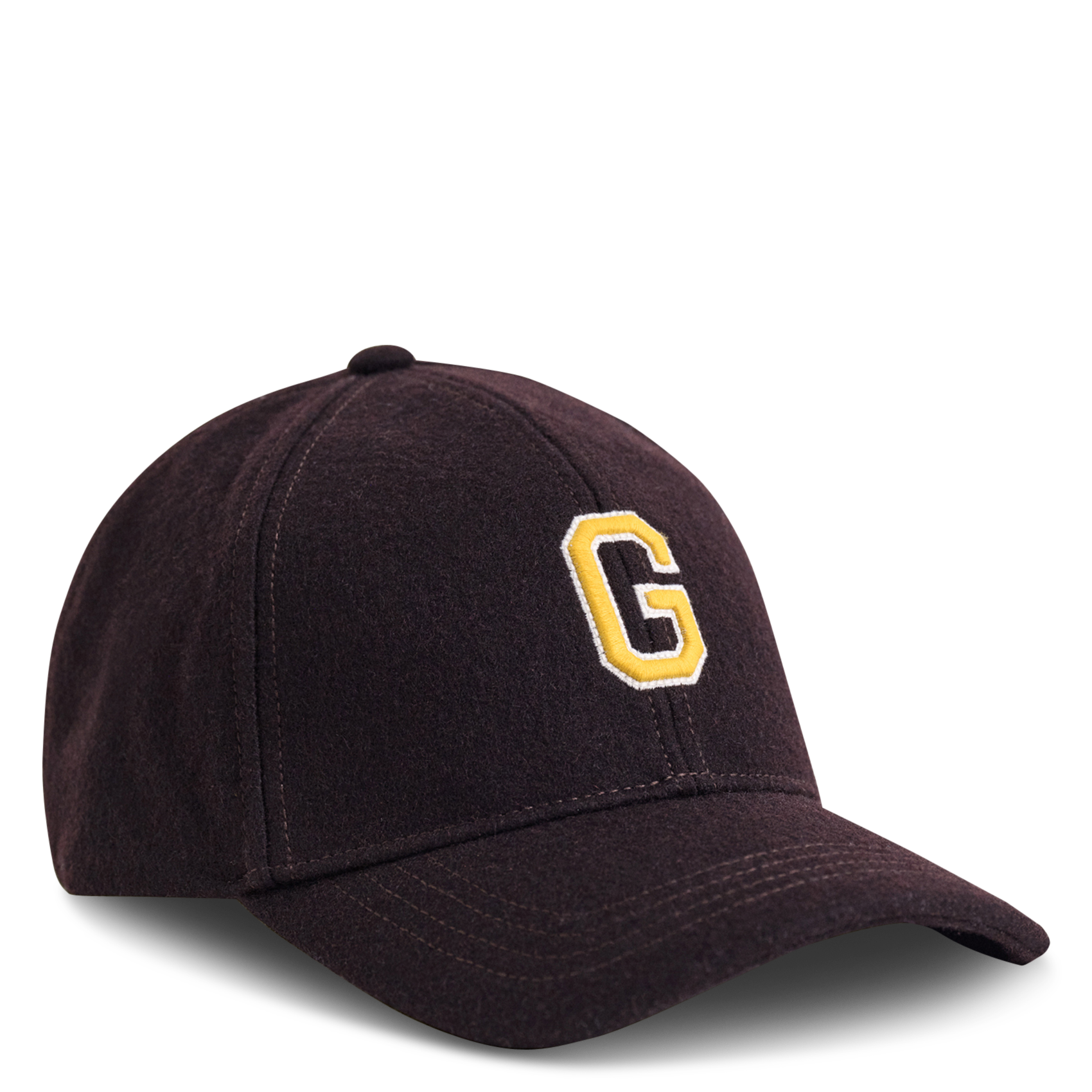Wool-blend cap GANT Brown