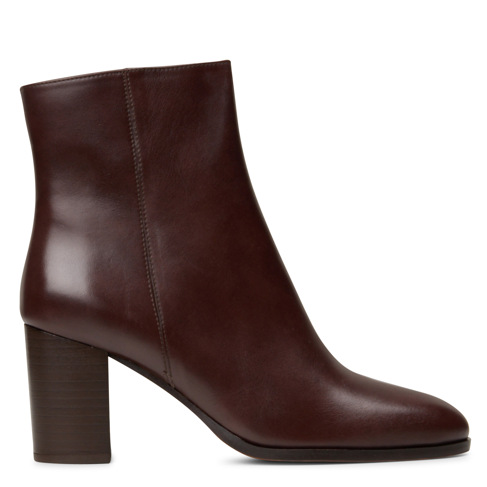 Round-toe ankle boots with zip in suede leather MELLOW YELLOW