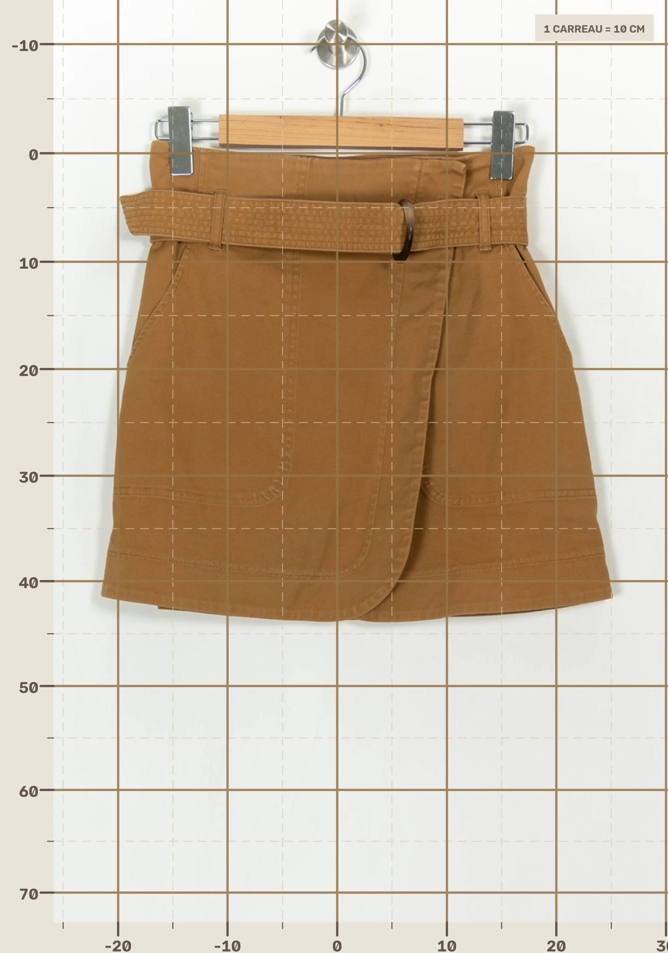 Short & midi skirt SEZANE - Seconde main Beige