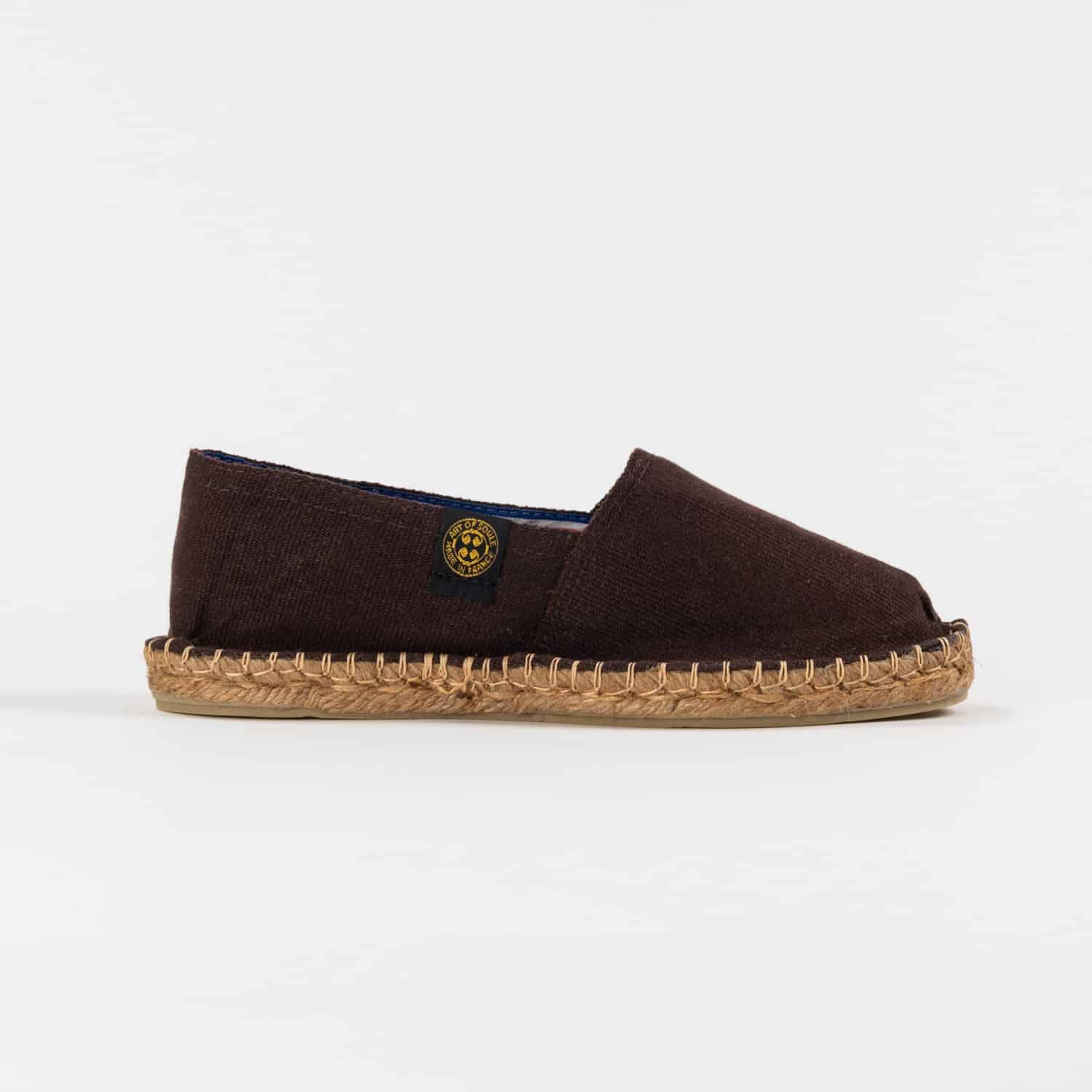 Striped espadrilles ART OF SOULE Brown