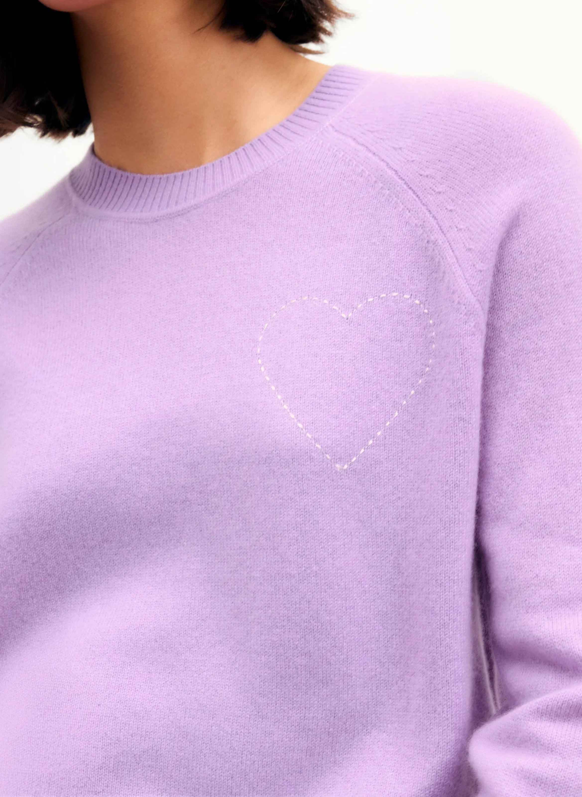 Coltrui van kasjmier FROM FUTURE Violet