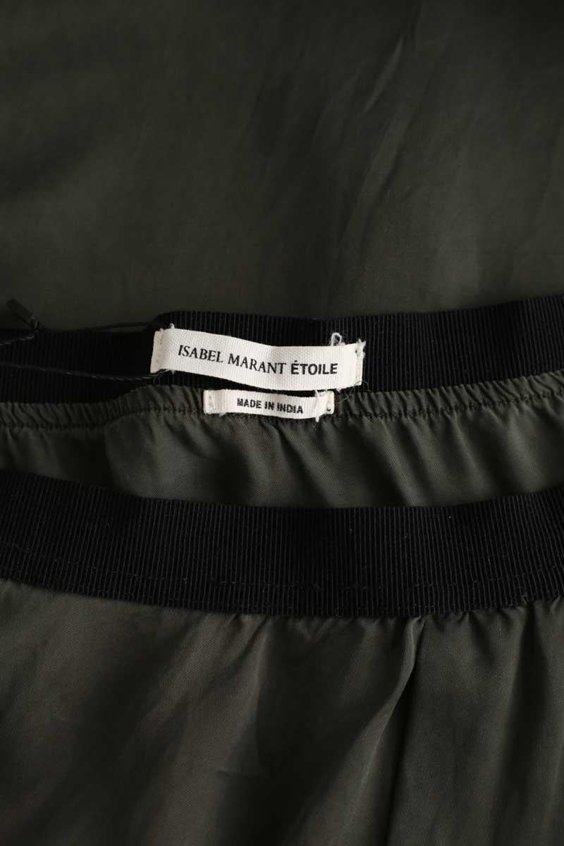 Khaki skirt ISABEL MARANT ÉTOILE - SECONDE MAIN Khaki