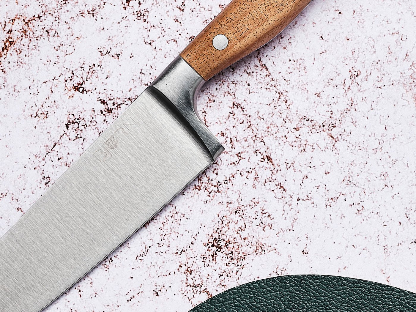 Jakob kitchen knives - 6 pieces BJORN Brown