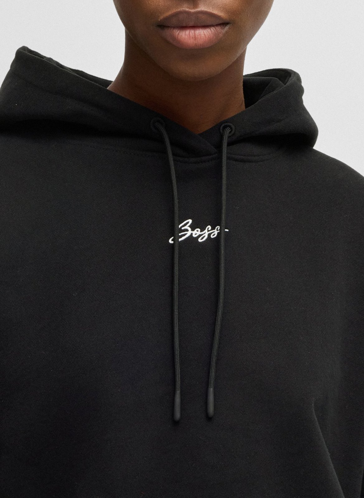 Sweat à capuche BOSS Noir