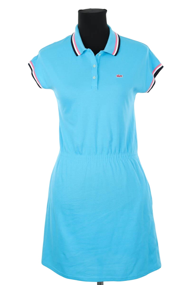 Blue cotton dress LACOSTE - SECONDE MAIN Blue