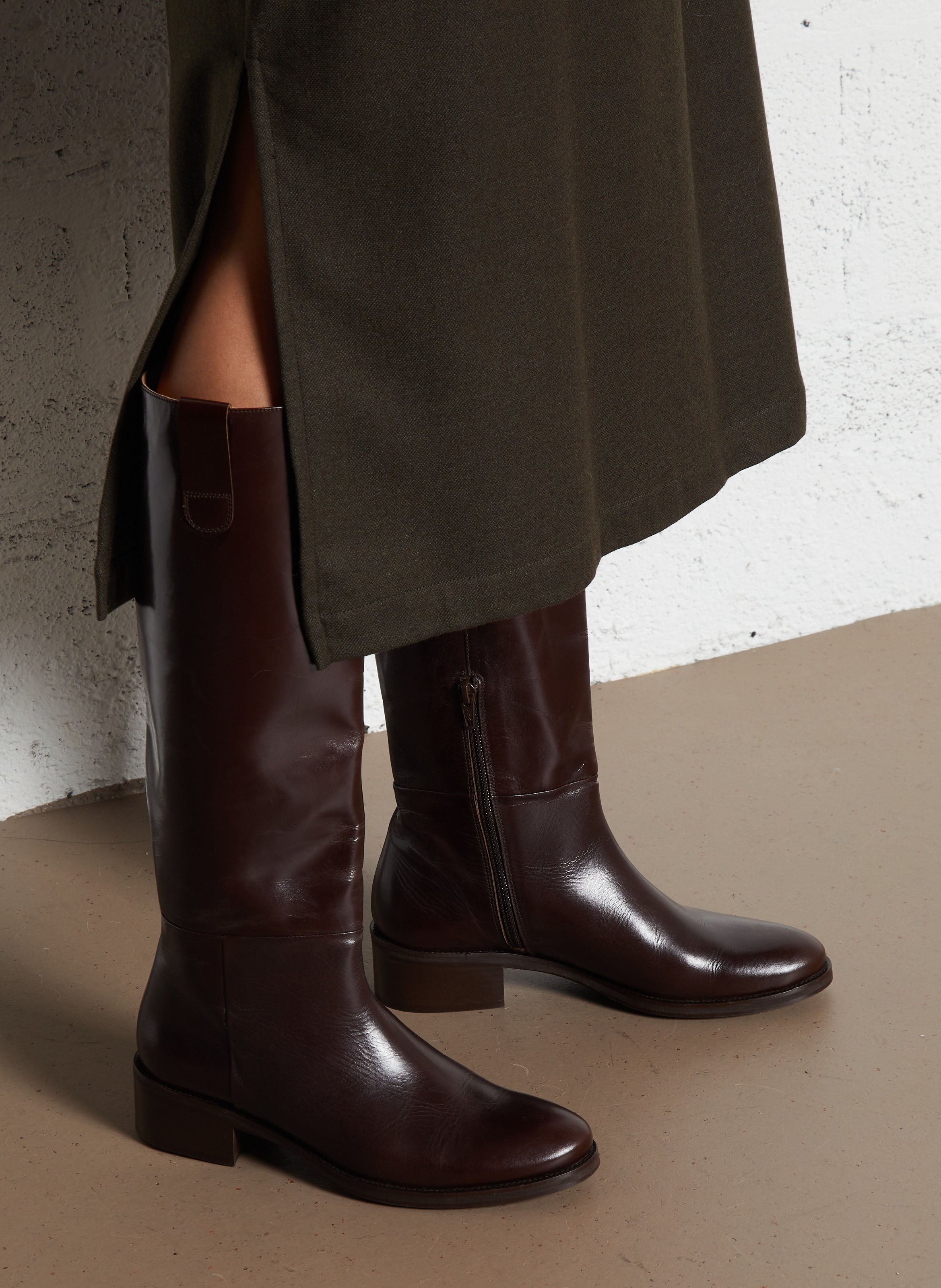 Bottes en cuir SAISON 1865 Marron