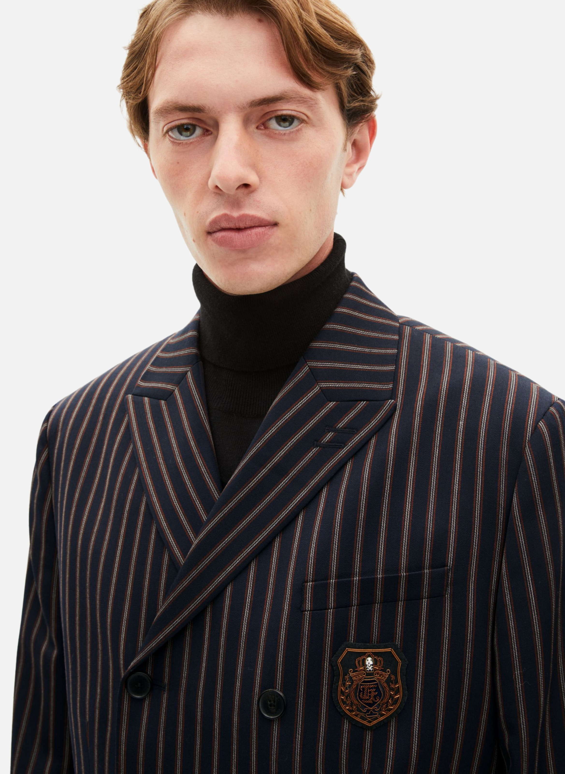 Danae striped jacket  THE KOOPLES Blue