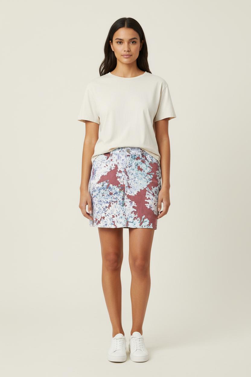 Short & midi skirt COMPTOIR DES COTONNIERS - Seconde main Multicolored