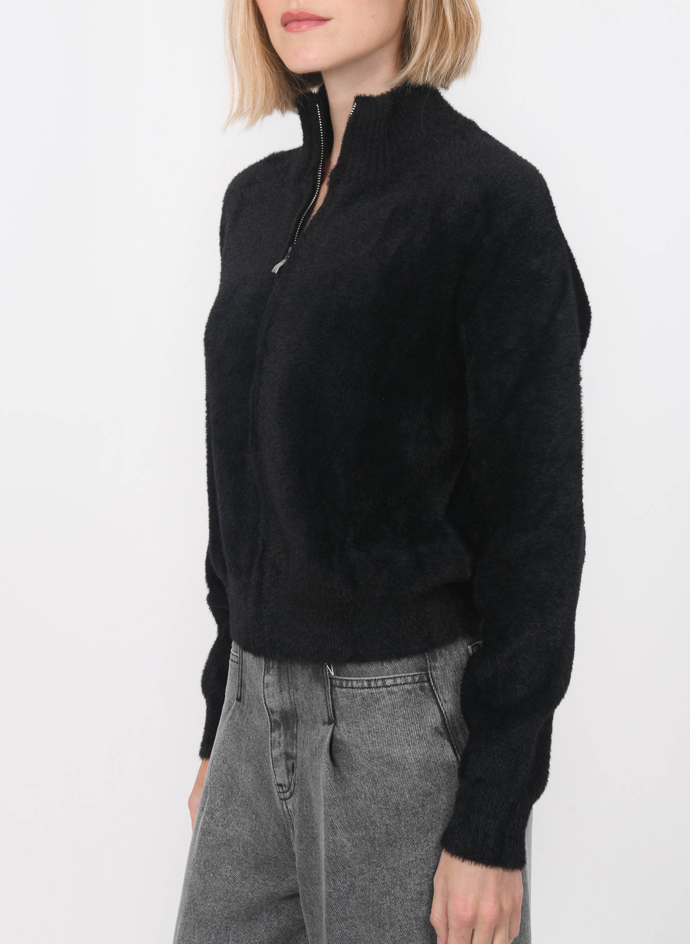 Gilet ample col montant KOOKAI Noir