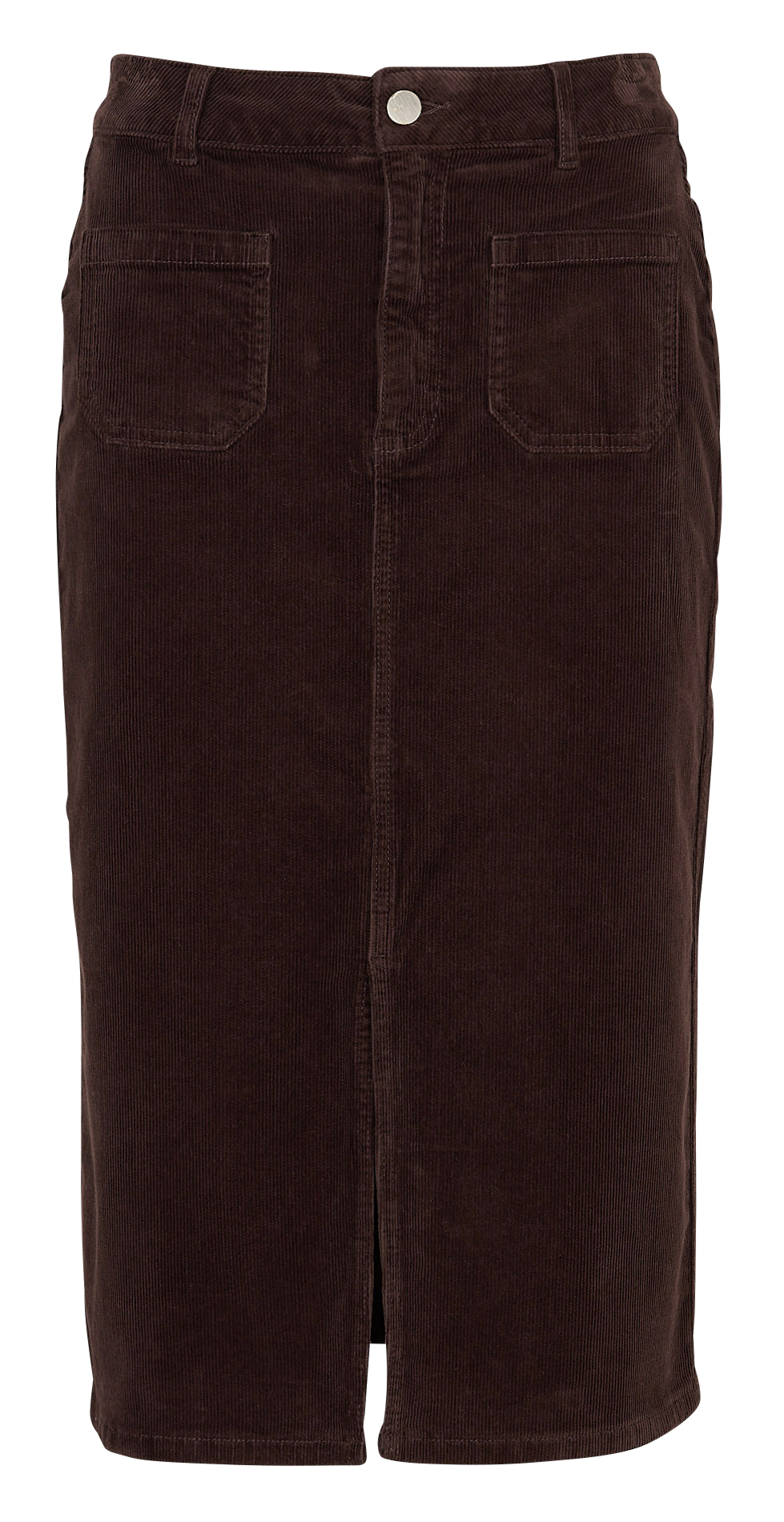 Jupe courte en coton mélangé MAISON 123 Marron