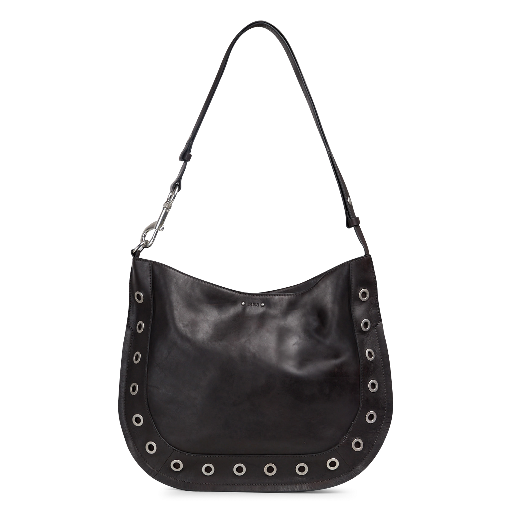 Umhängetasche aus Leder IKKS Braun