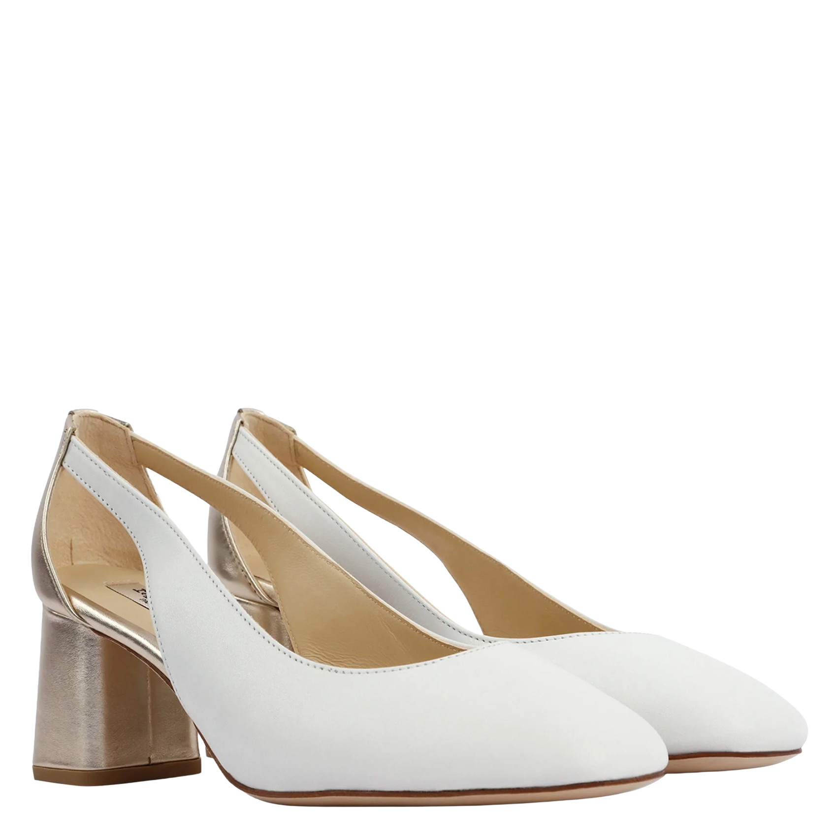Escarpins en cuir REPETTO Blanc