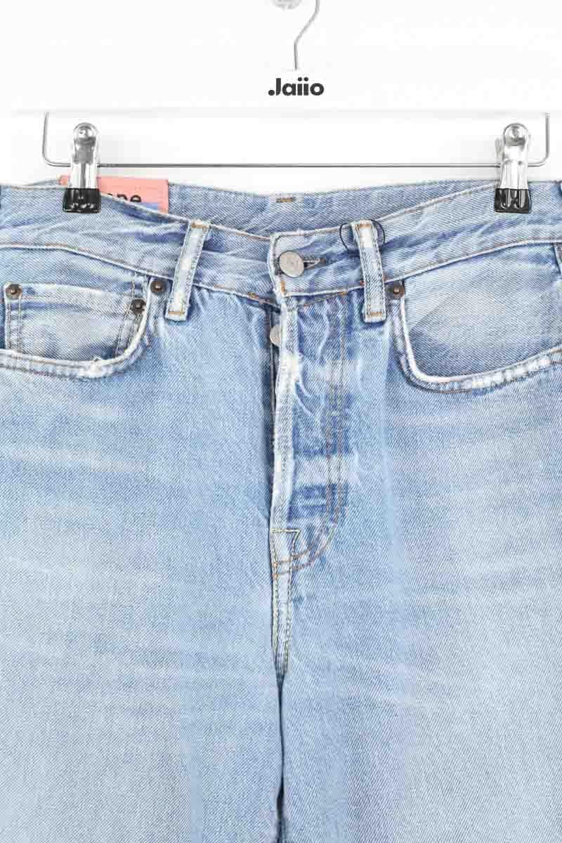 - Straight-leg jeans
- 5 pockets
- Straight cut
- Faded effect ACNE STUDIOS - Seconde Main Blue