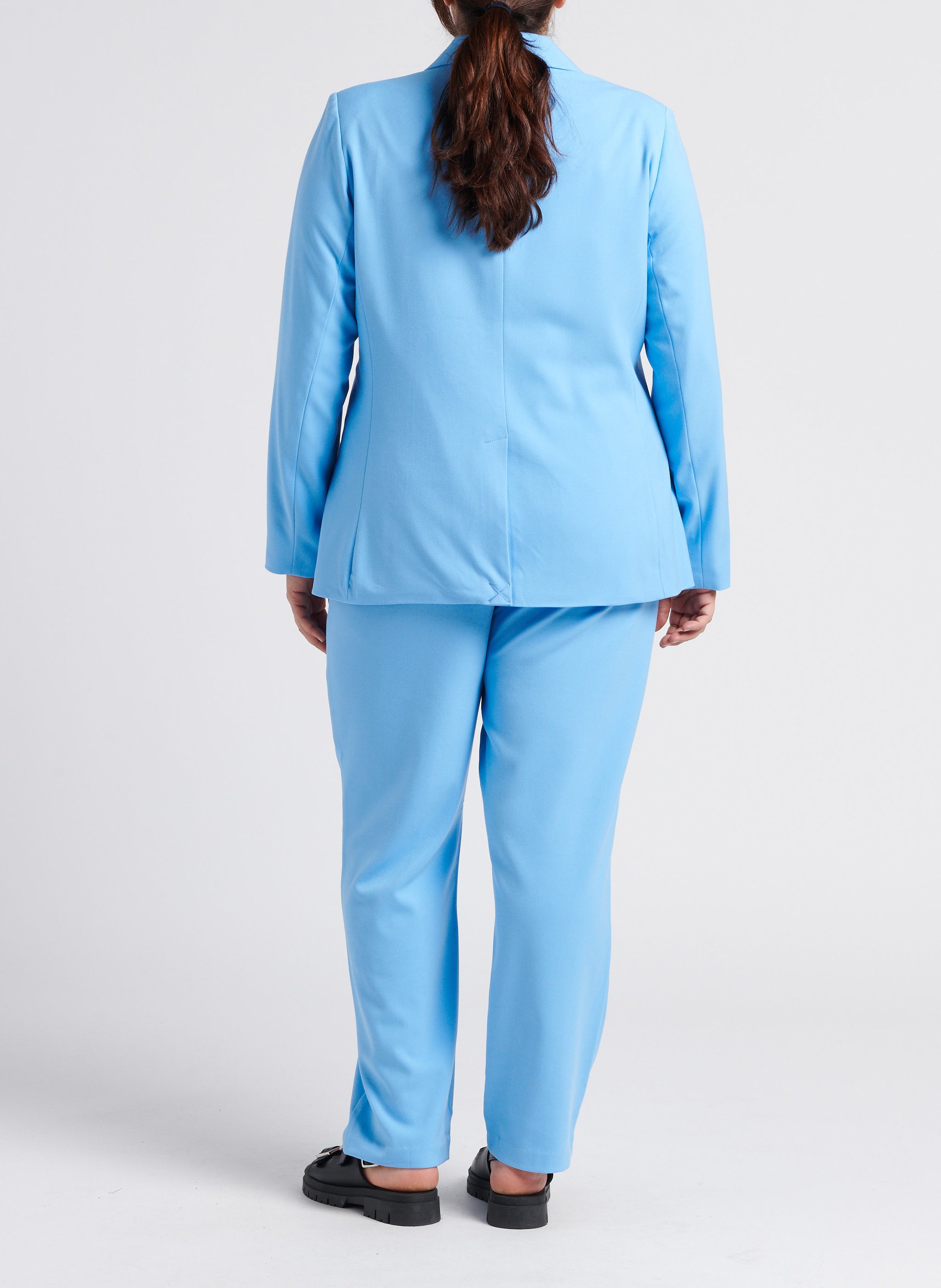 Veste de tailleur coupe slim  VERO MODA CURVE Bleu