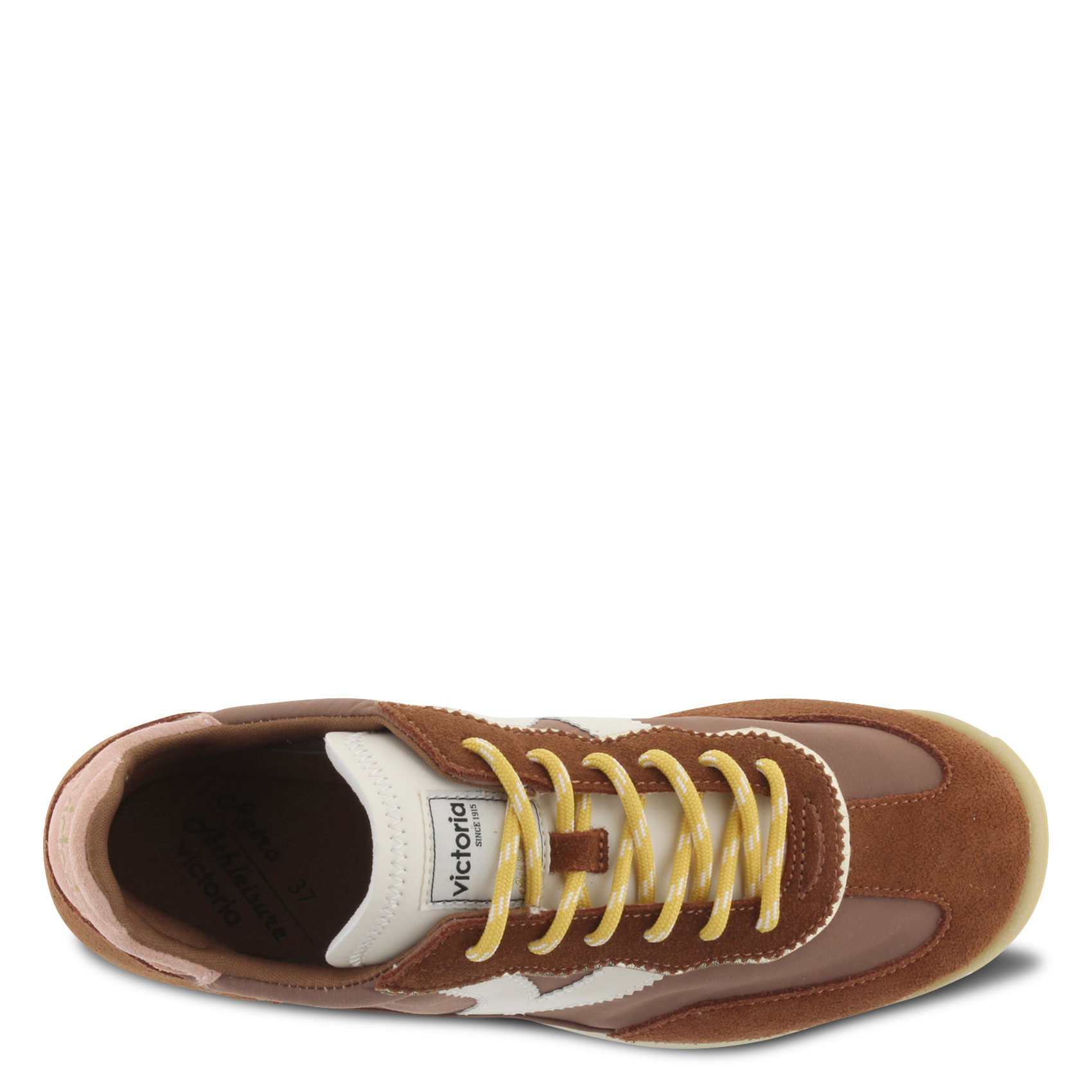 Baskets basses VICTORIA Marron