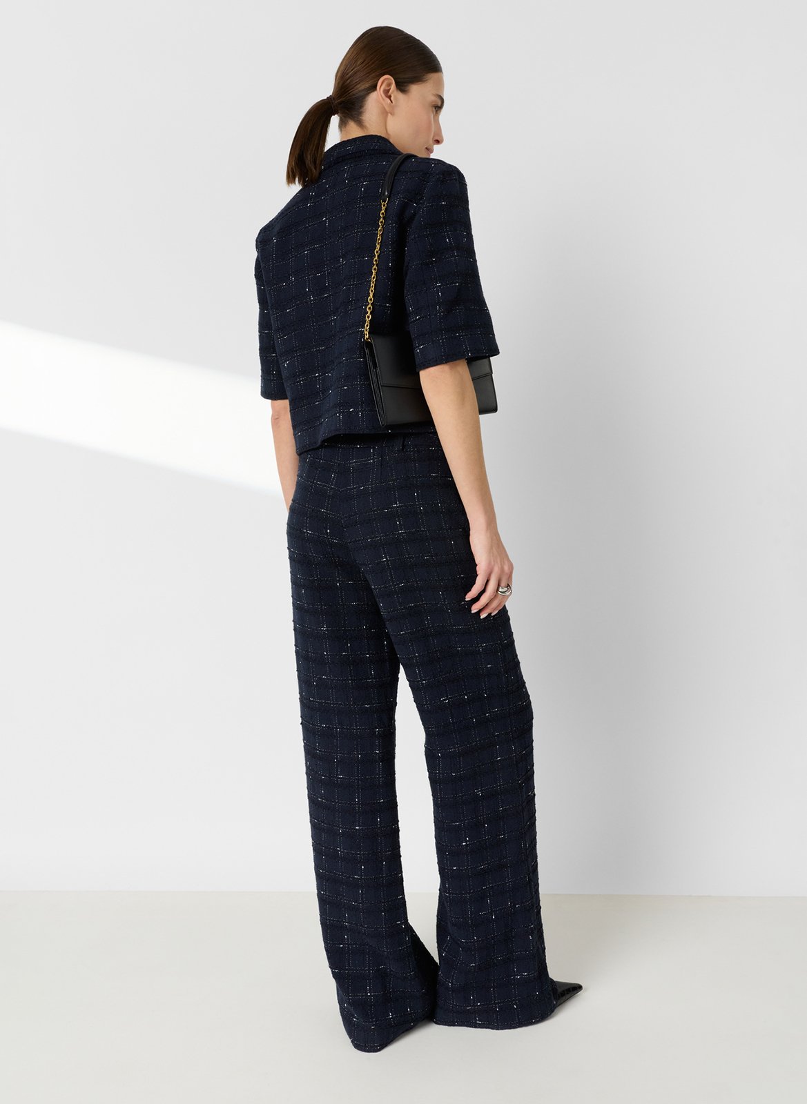 Cotton-blend jacket with tailored collar GERARD DAREL Blue