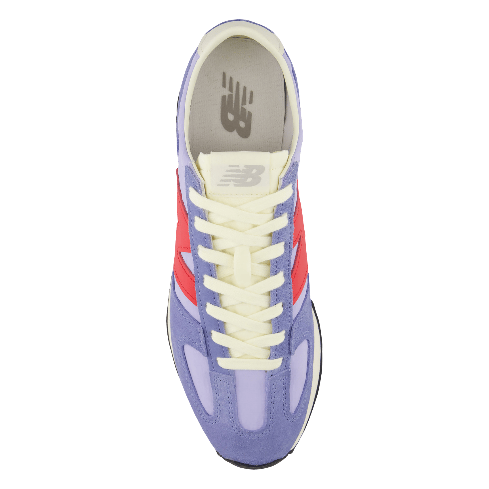 Niedrige Sneaker aus Leder-Mix NEW BALANCE Blau