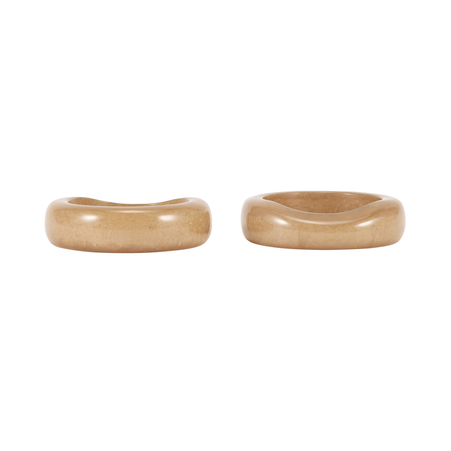 Set aus 2 Armreifen FEEKA Grau