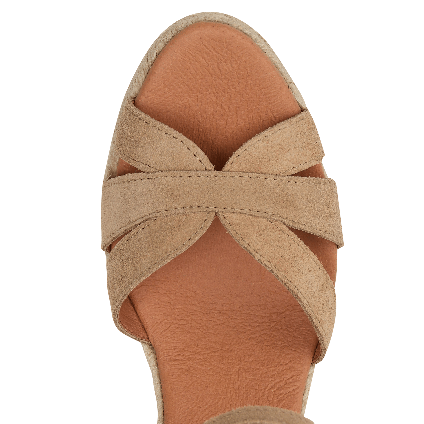 Leather espadrilles MELLOW YELLOW Beige