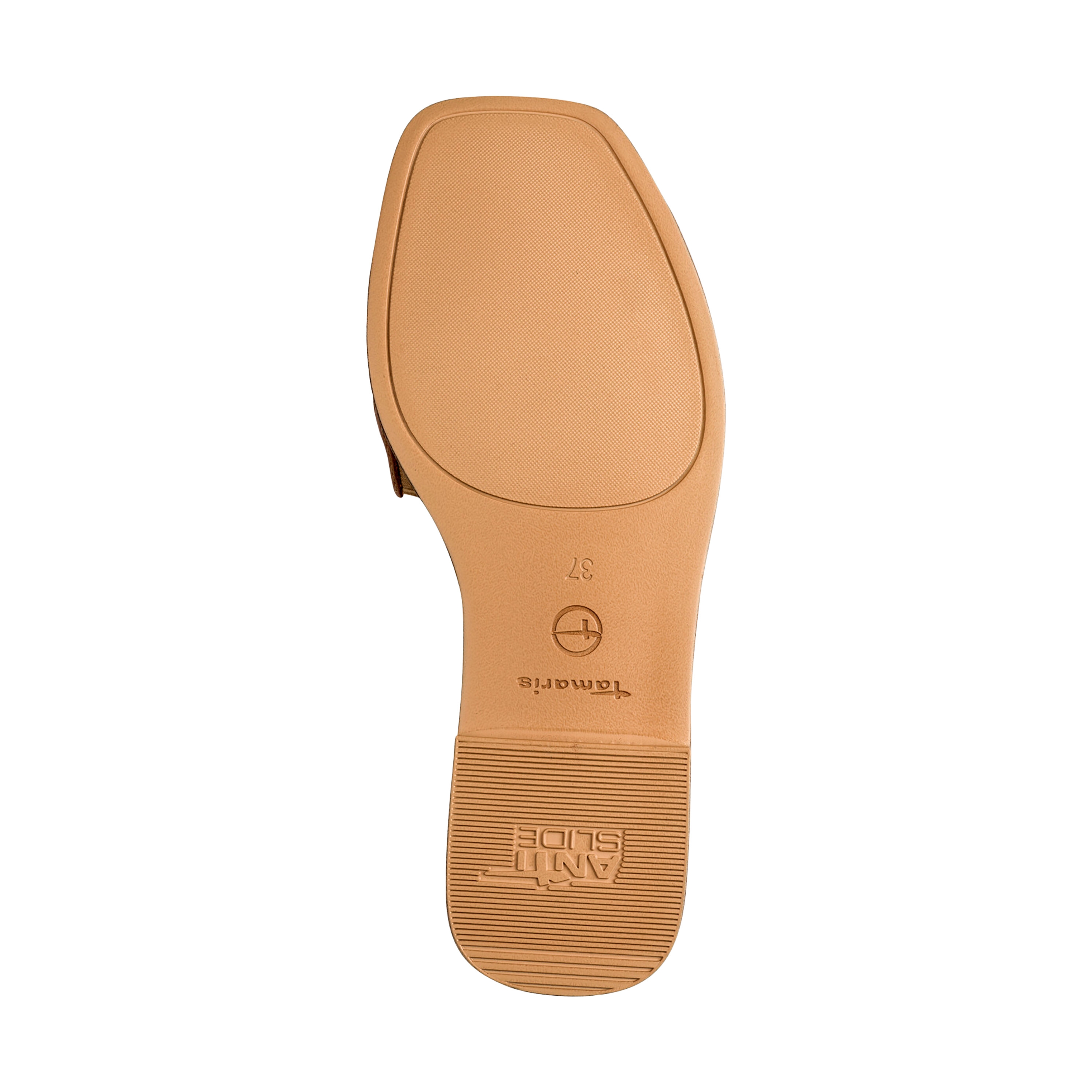 Flat slip-on mules TAMARIS Brown