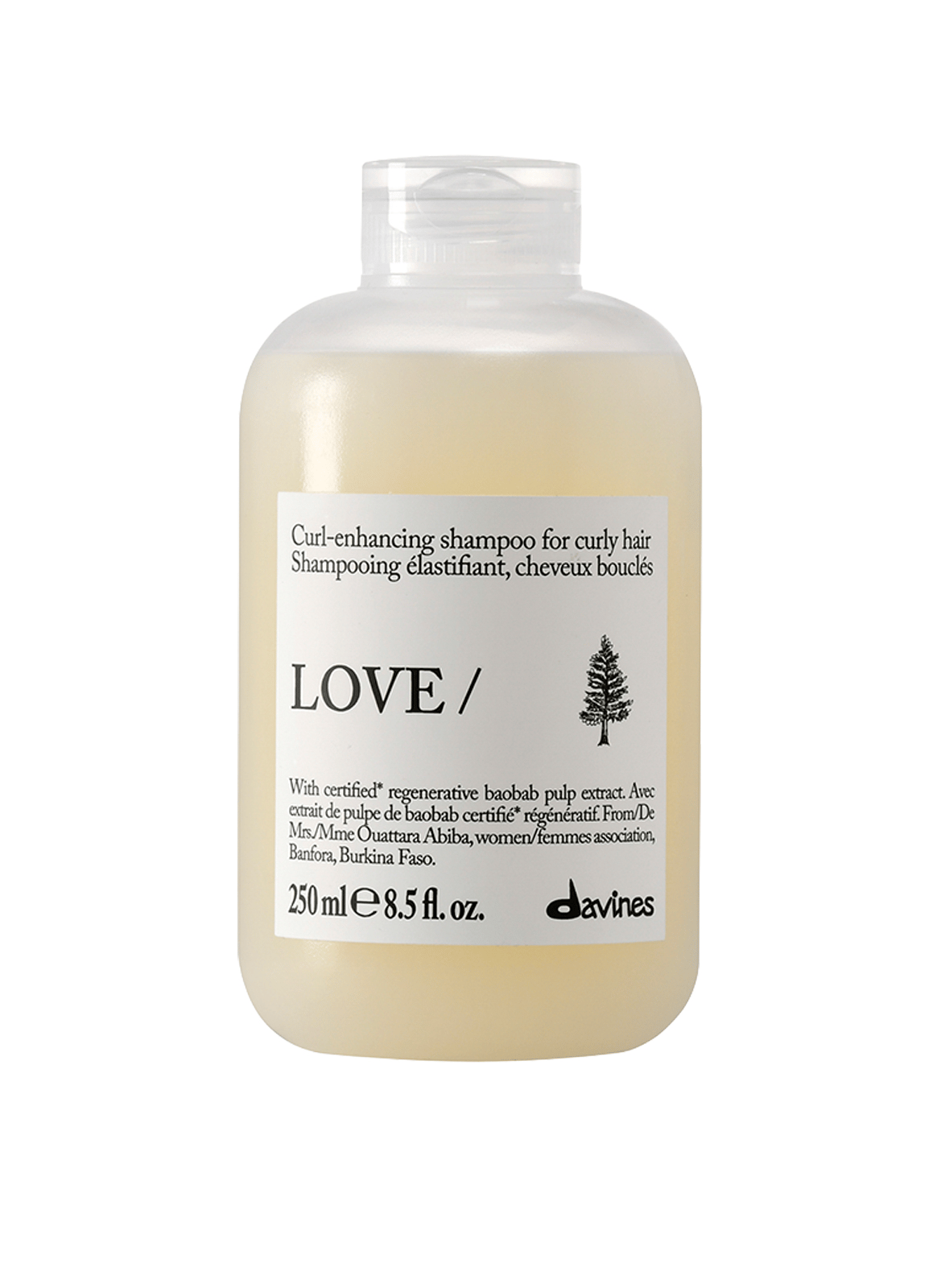 LOVE CURL Shampoo DAVINES No color